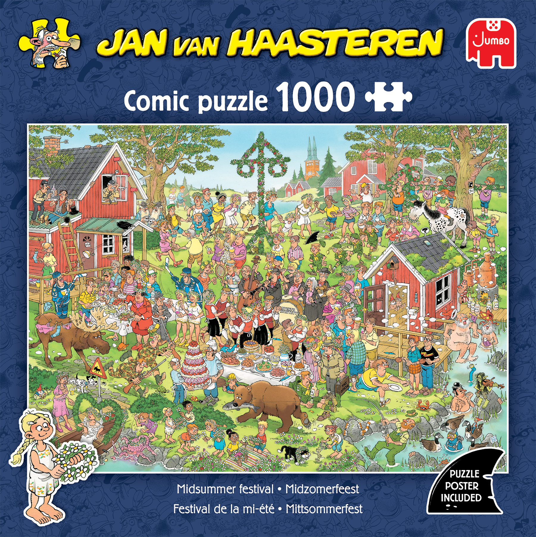 Jan van Haasteren - Midzomerfeest - 1000 stukjes 