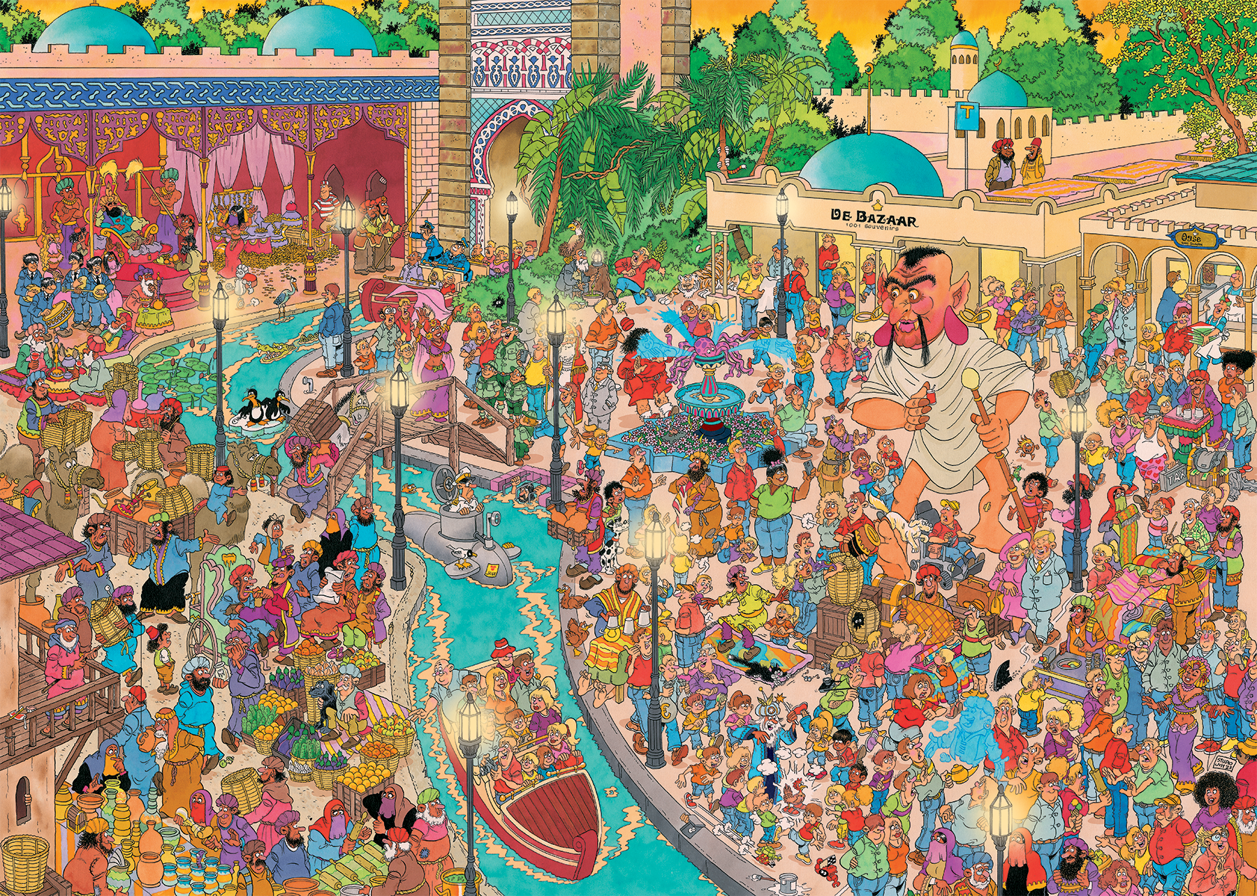 Jan van Haasteren Efteling - Fata Morgana - 1000 stukjes