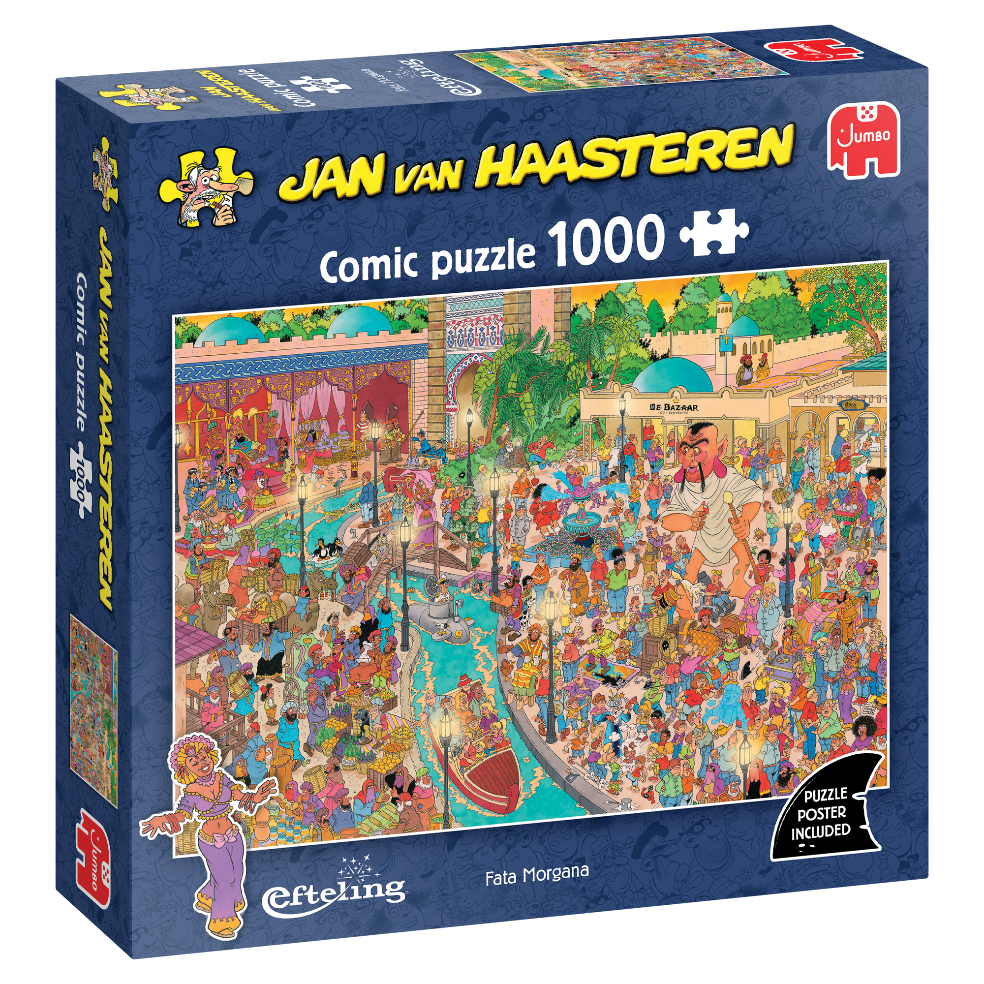 Jan van Haasteren Efteling - Fata Morgana - 1000 stukjes