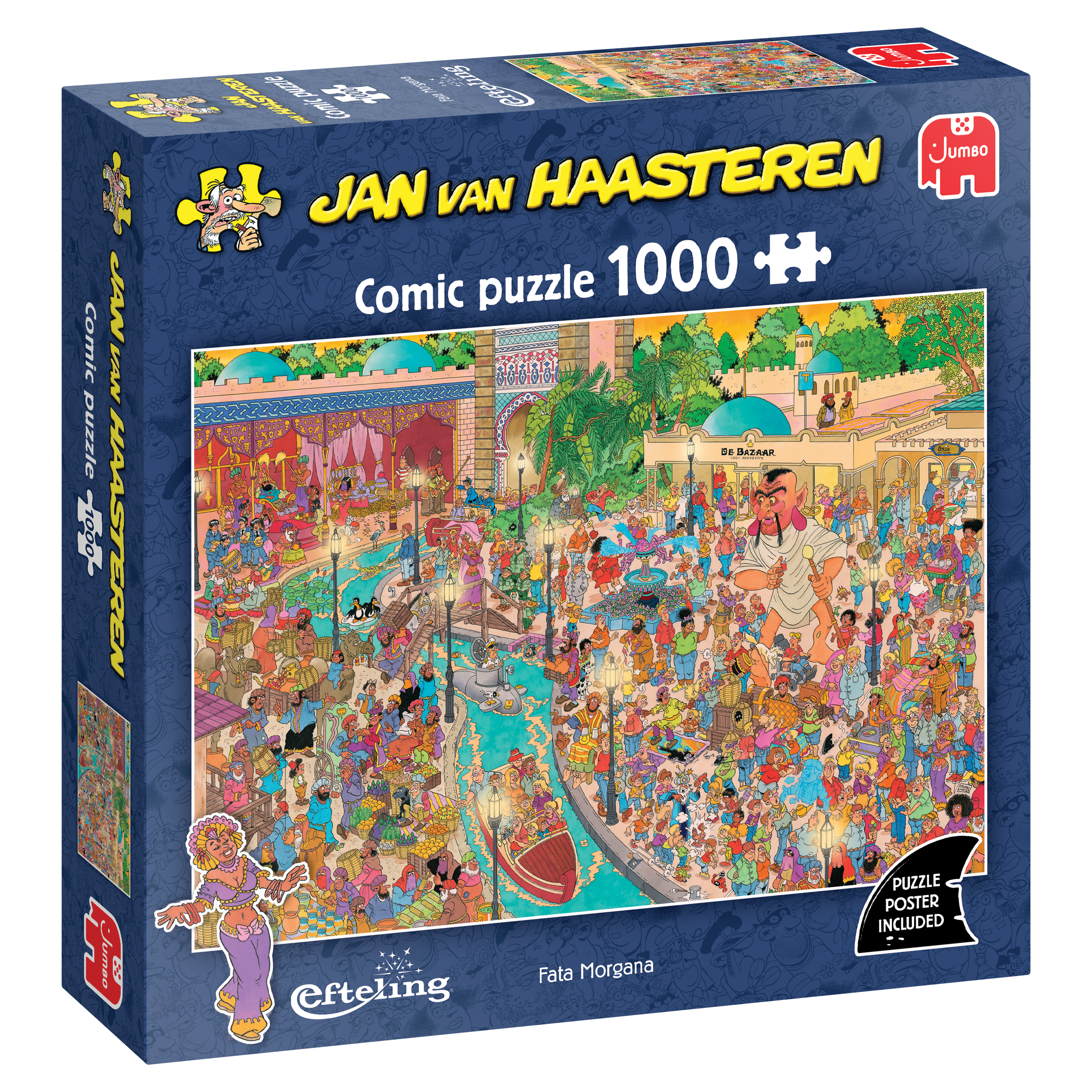 Jan van Haasteren Efteling - Fata Morgana - 1000 stukjes