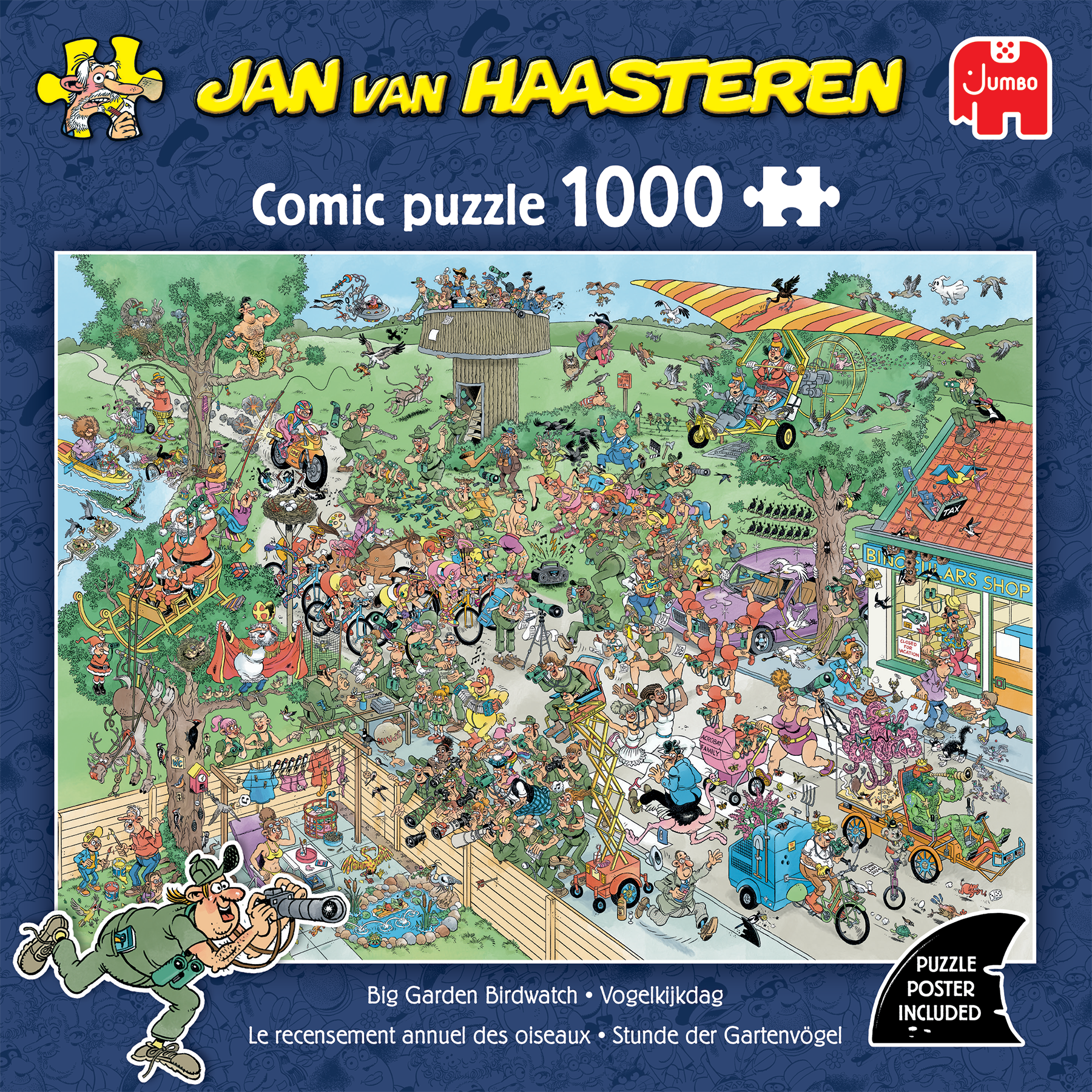 Jan van Haasteren - Big Garden Birdwatch (1000 pieces)