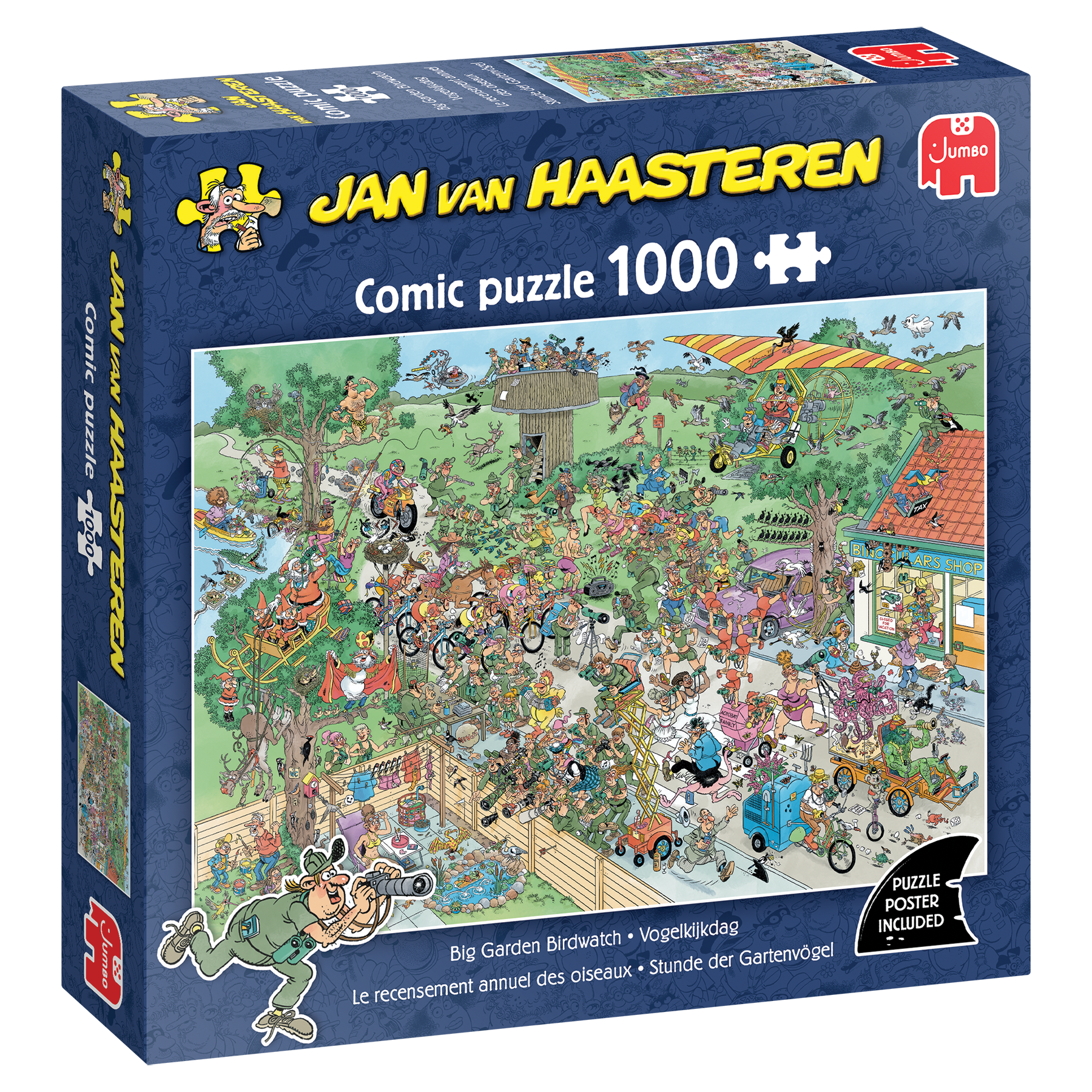 Jan van Haasteren - Vogelkijkdag - 1000 stukjes