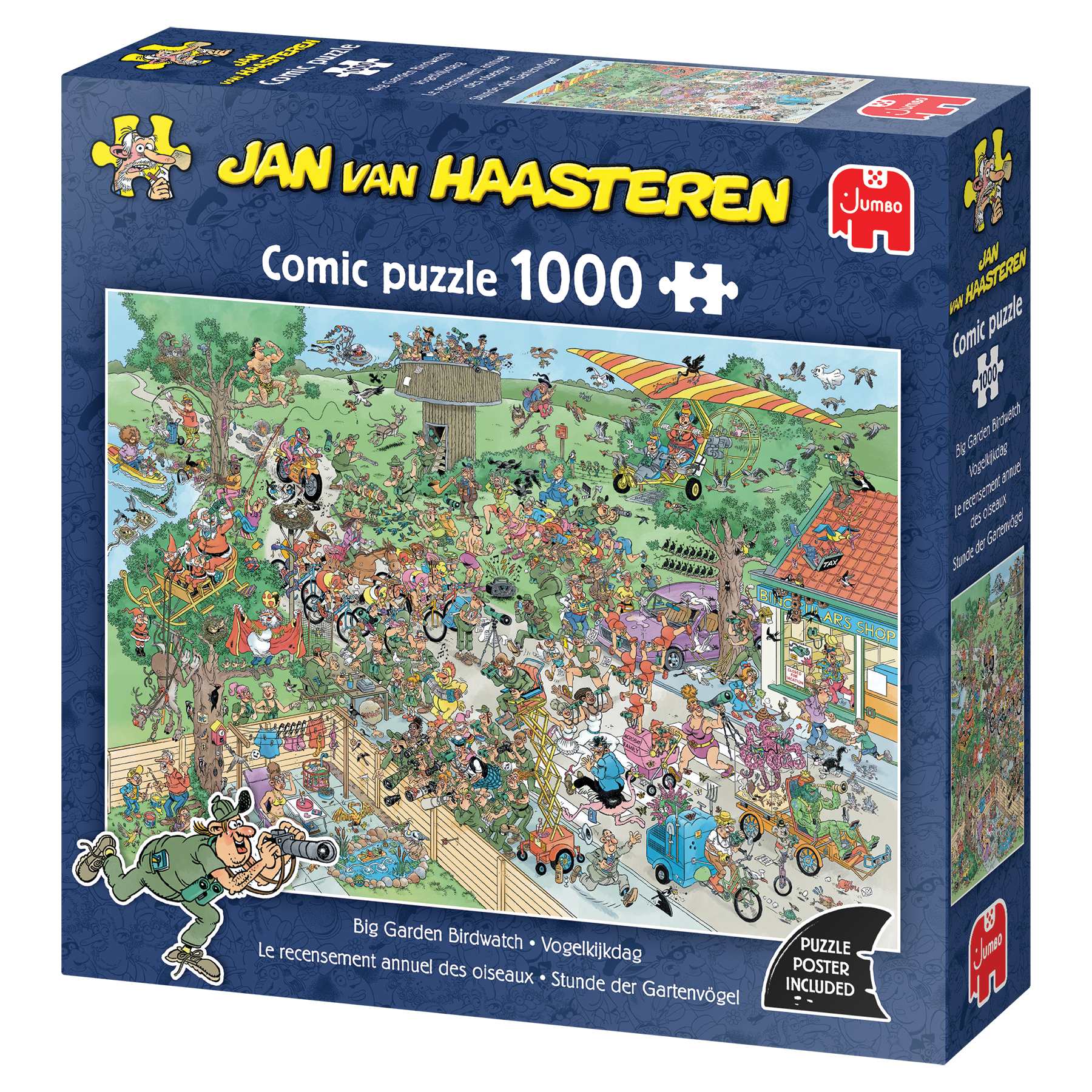 Jan van Haasteren - Big Garden Birdwatch (1000 pieces)
