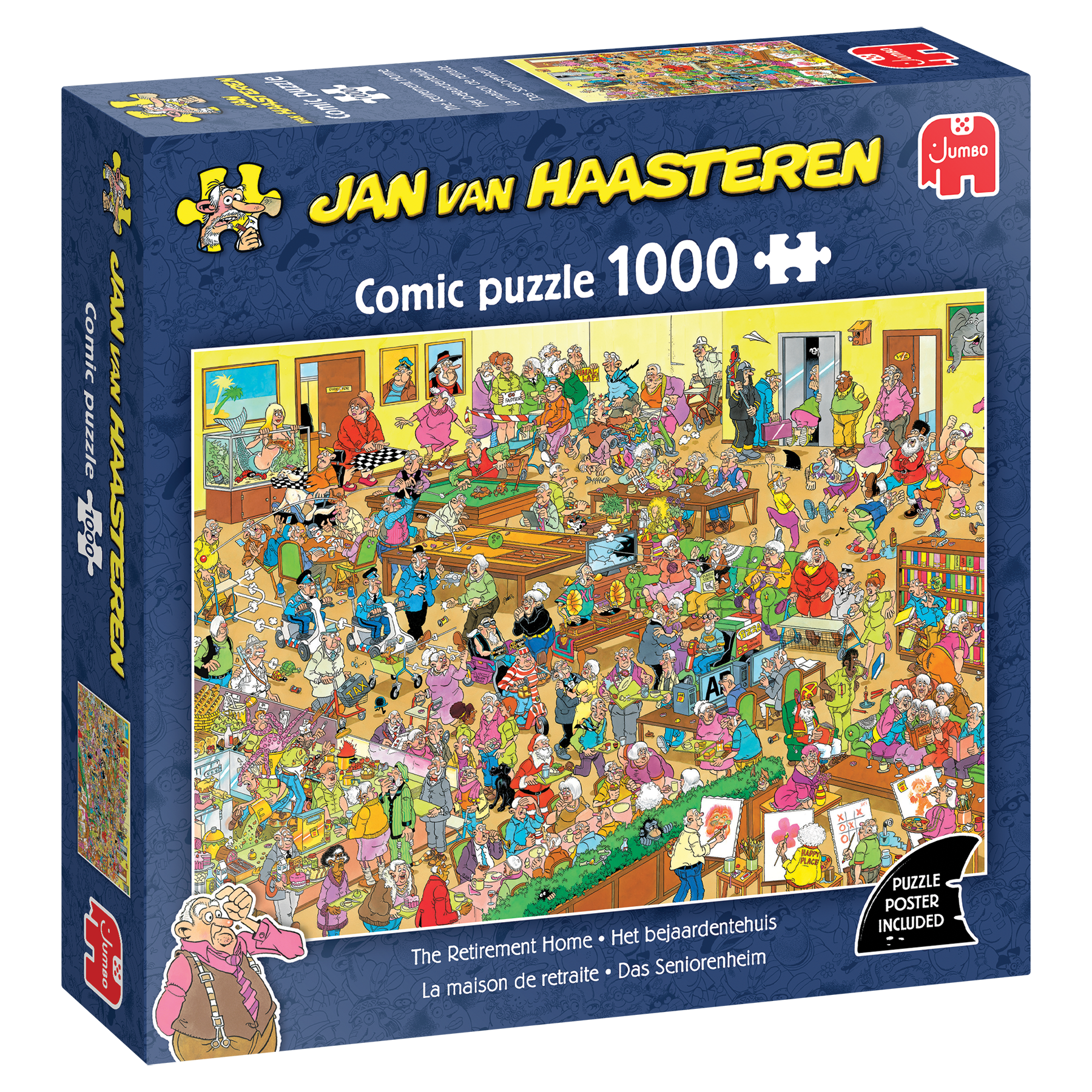 Jan van Haasteren - Het bejaardentehuis -1000 stukjes