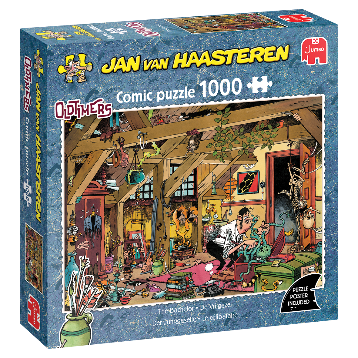 Jan van Haasteren - Oldtimers The Bachelor (1000 pieces)