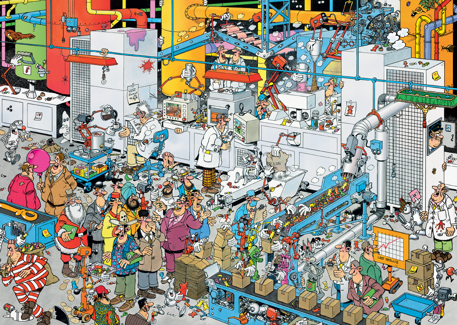 Jan van Haasteren - Candy Factory (500 pieces)