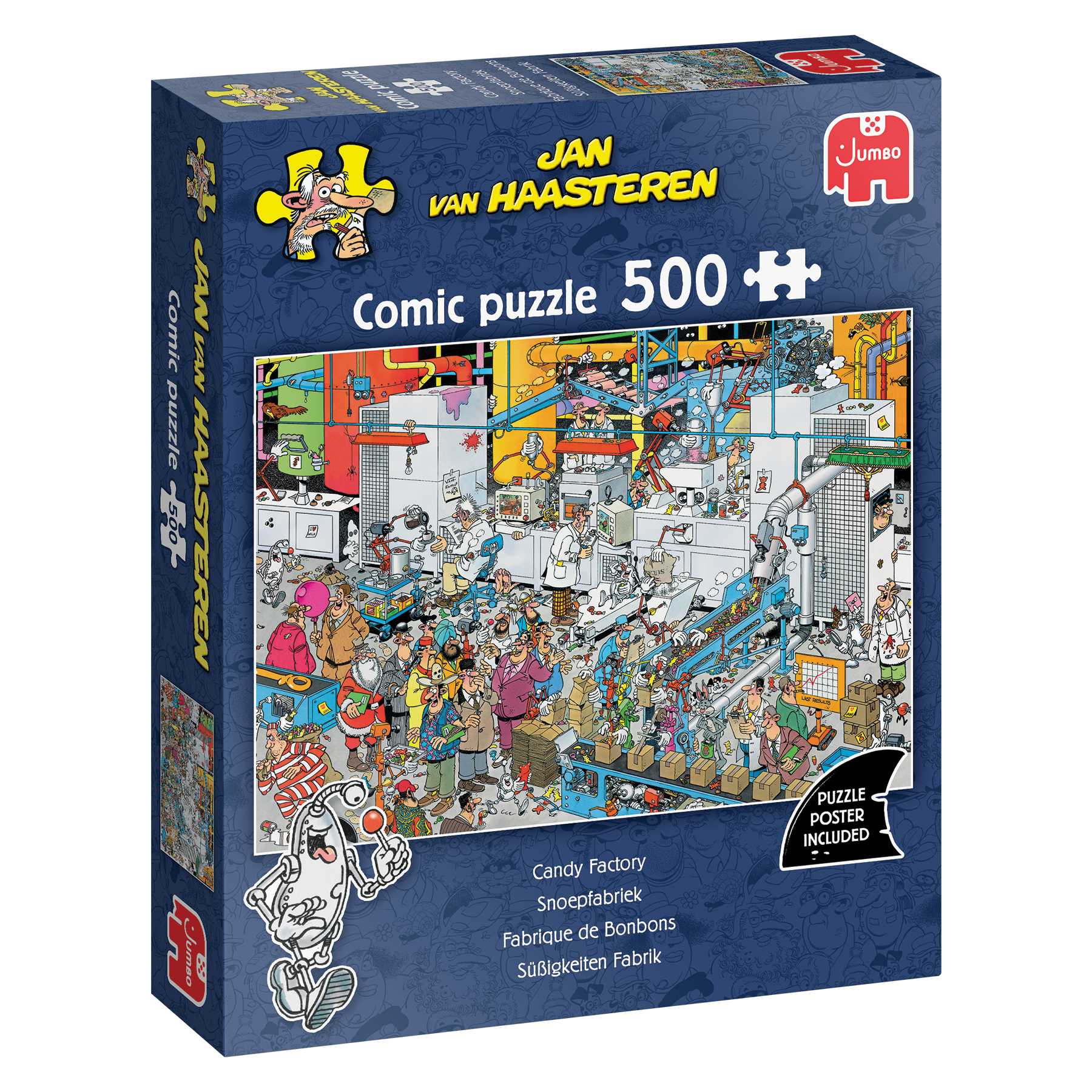 Jan van Haasteren - Candy Factory (500 pieces)