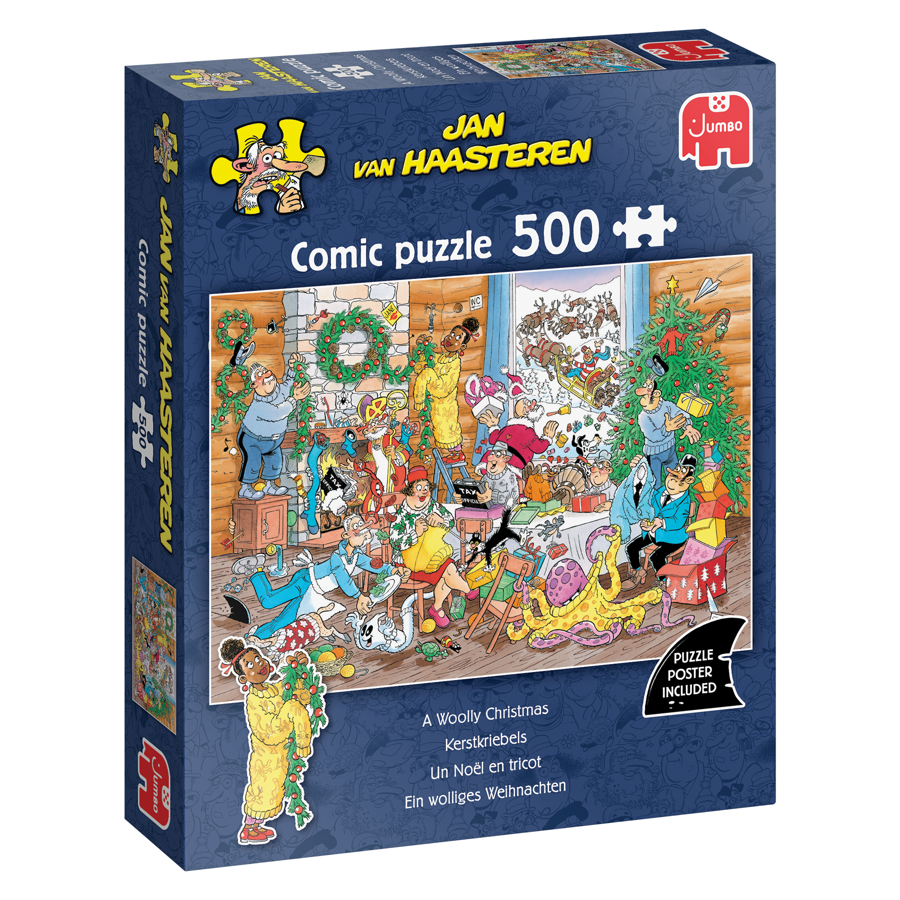 Jan van Haasteren - Kerstkriebels (500 stukjes)