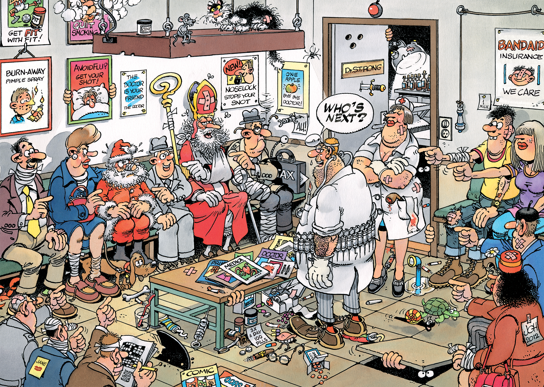 Jan van Haasteren - Who's Next? (500 pieces)