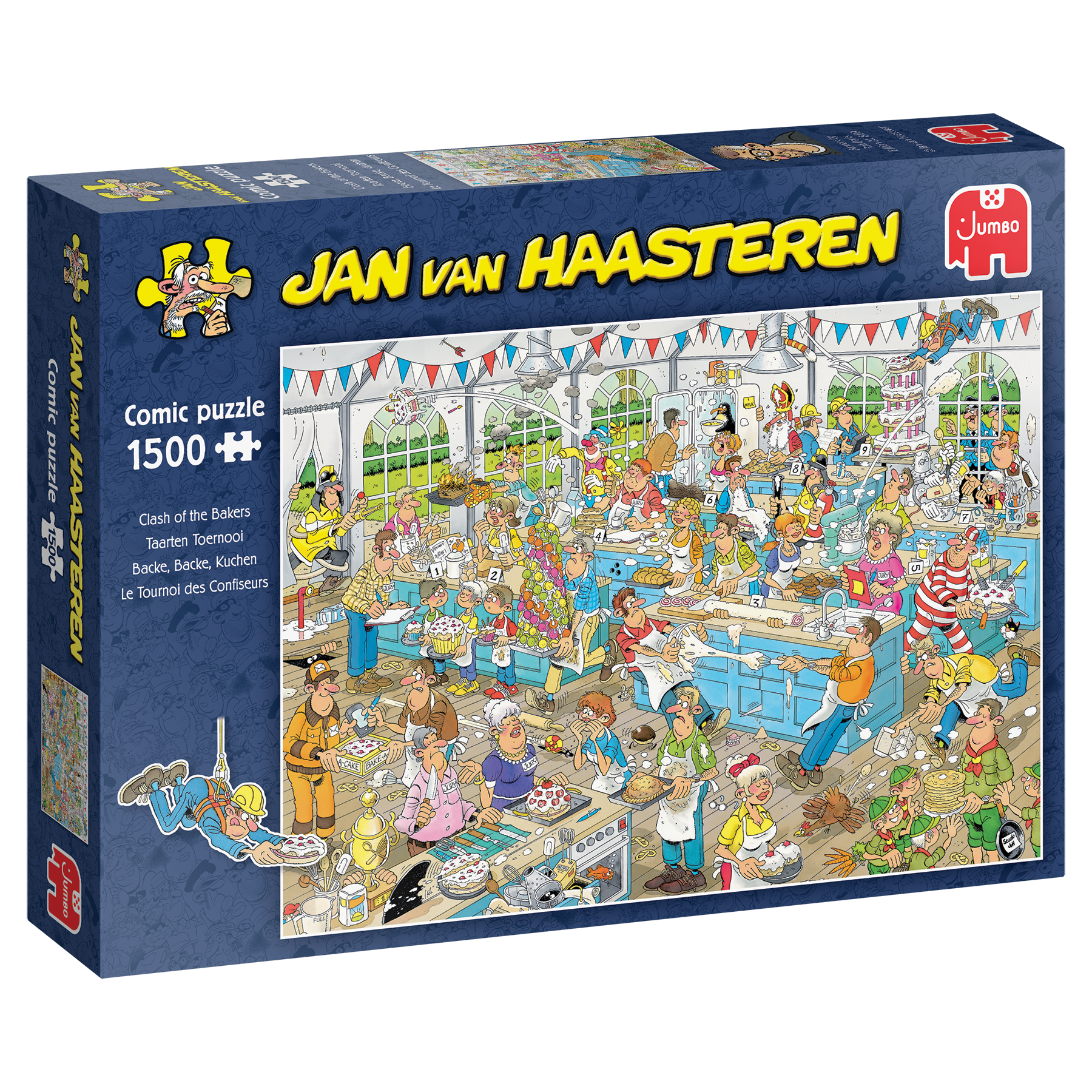 Jan van Haasteren - Clash of the Bakers (1500 pieces)