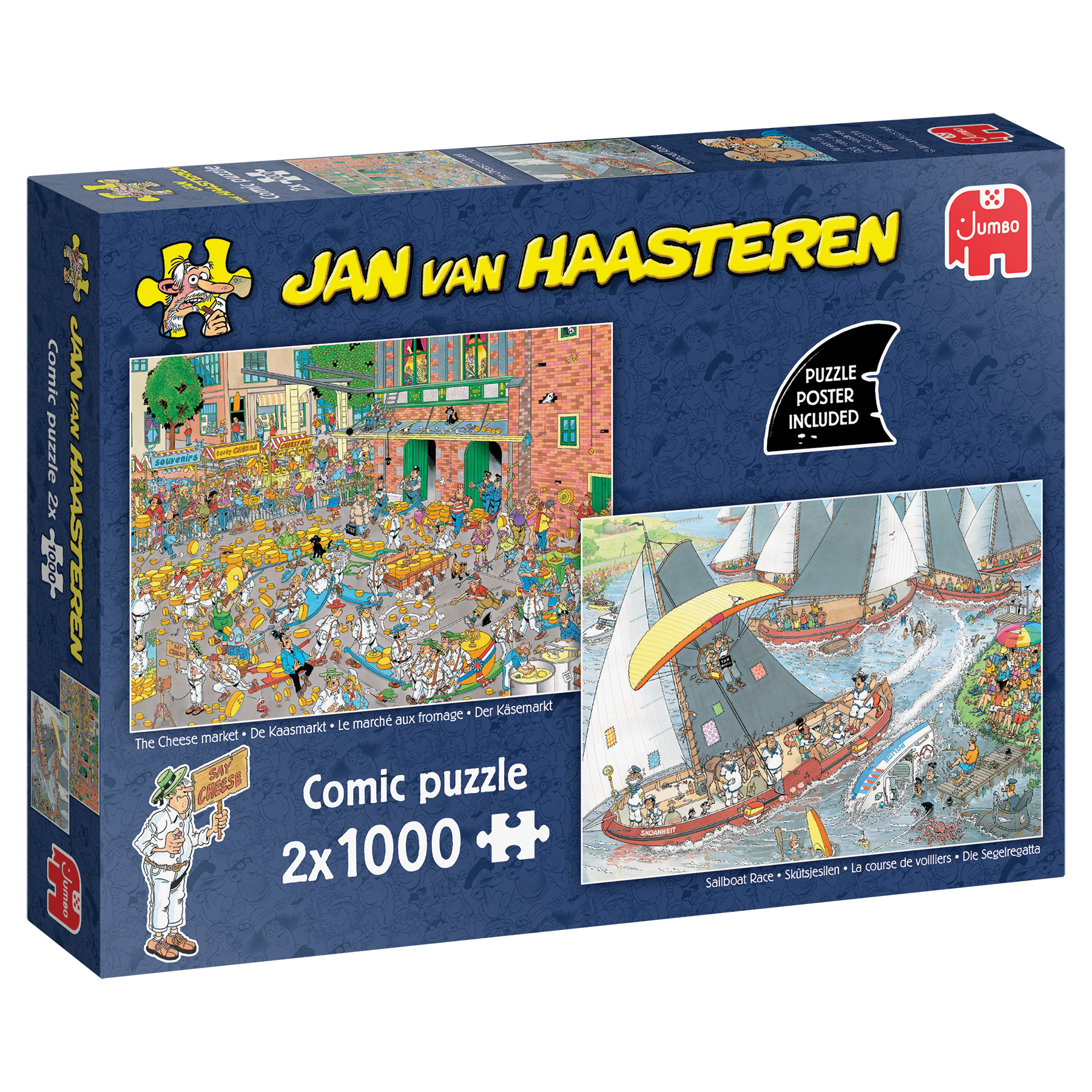 Jan van Haasteren - Hollandse Tradities - 2x1000 stukjes