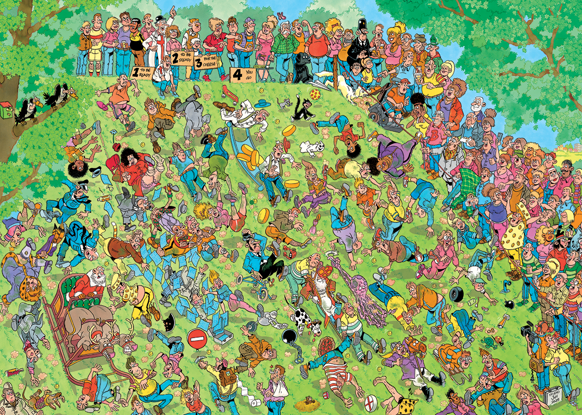 Jan van Haasteren - Seize the Cheese! (1000 pieces)