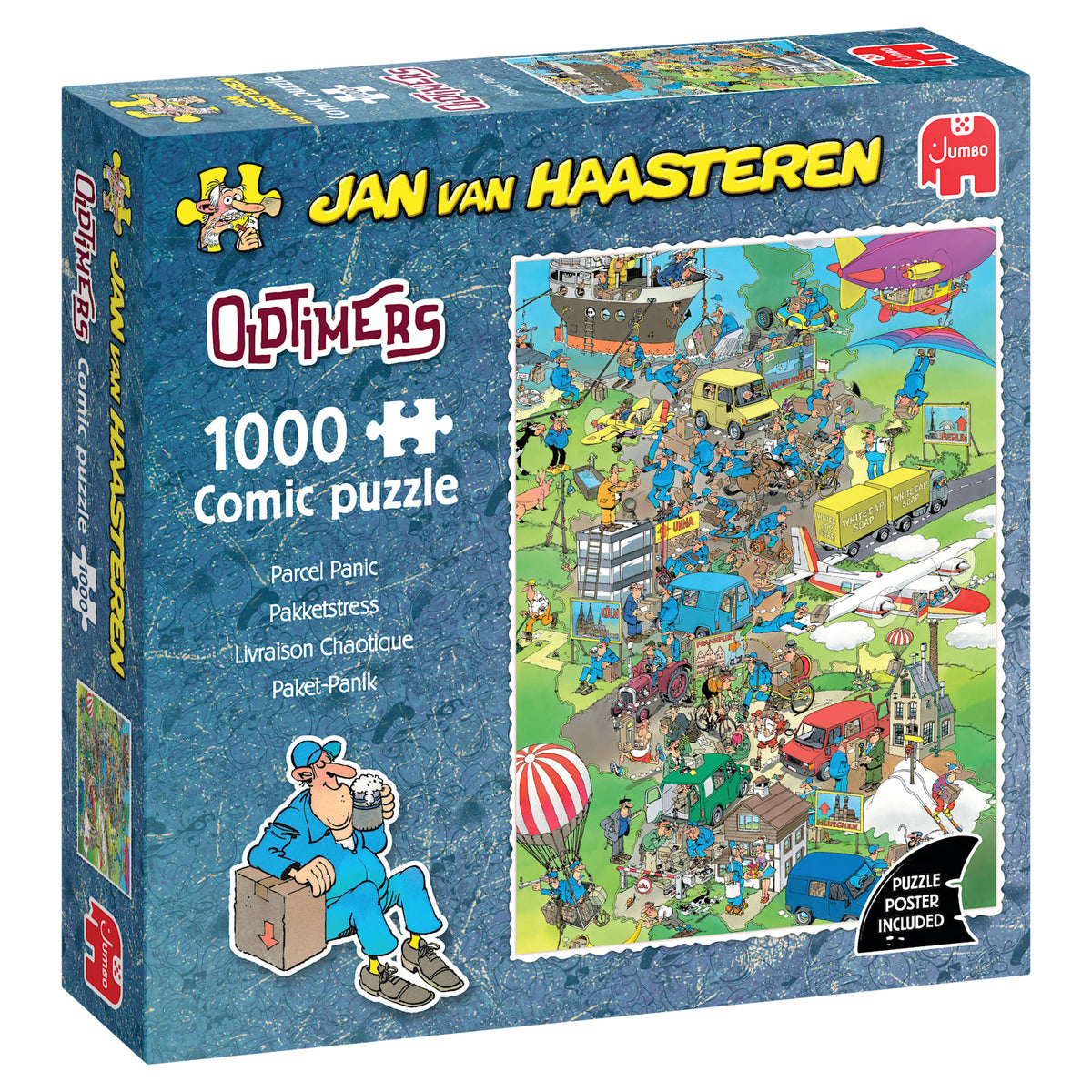 Jan van Haasteren Oldtimer - Parcel Panic (1000 pieces)