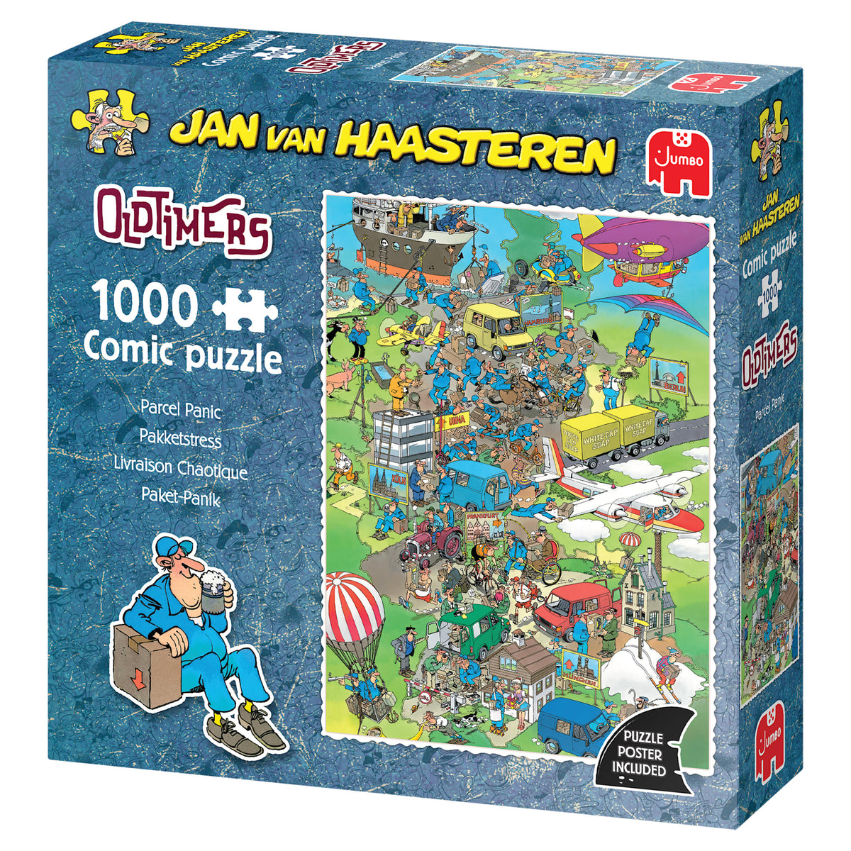 Jan van Haasteren Oldtimer - Parcel Panic (1000 pieces)