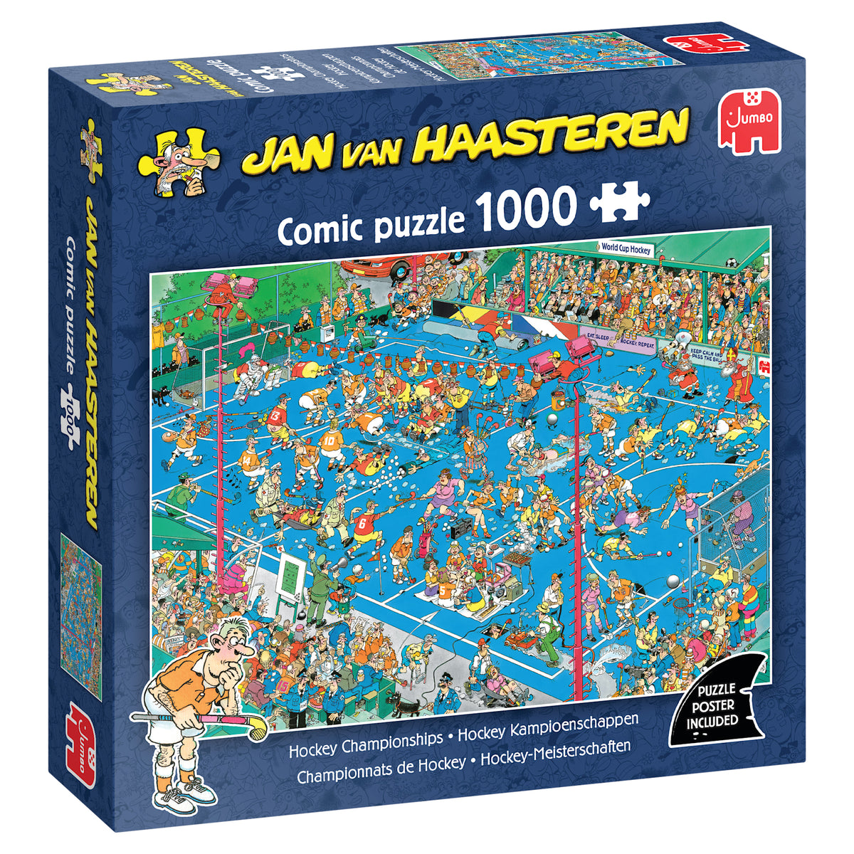 Jan van Haasteren - Hockey Championships (1000 pieces)