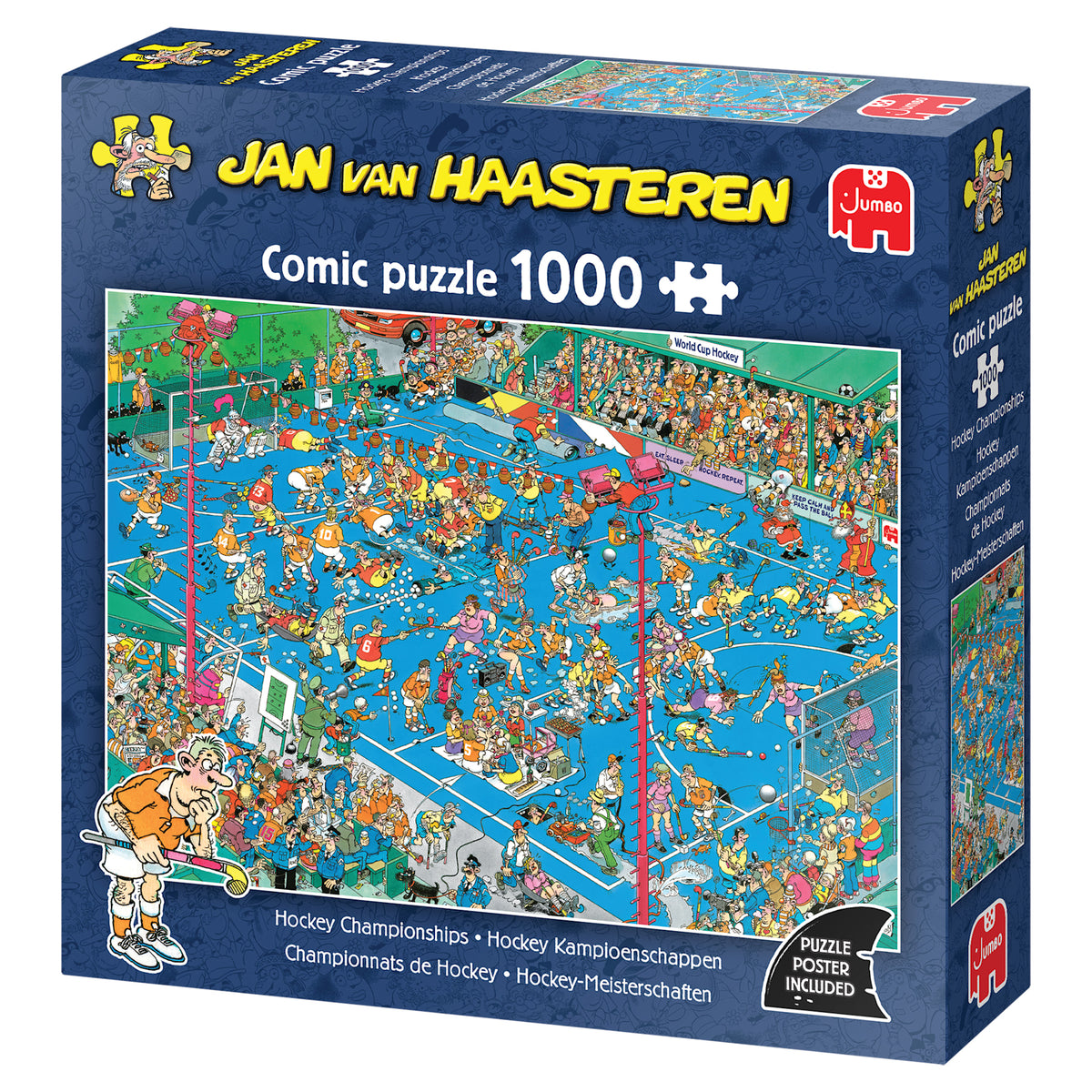 Jan van Haasteren - Hockey Championships (1000 pieces)