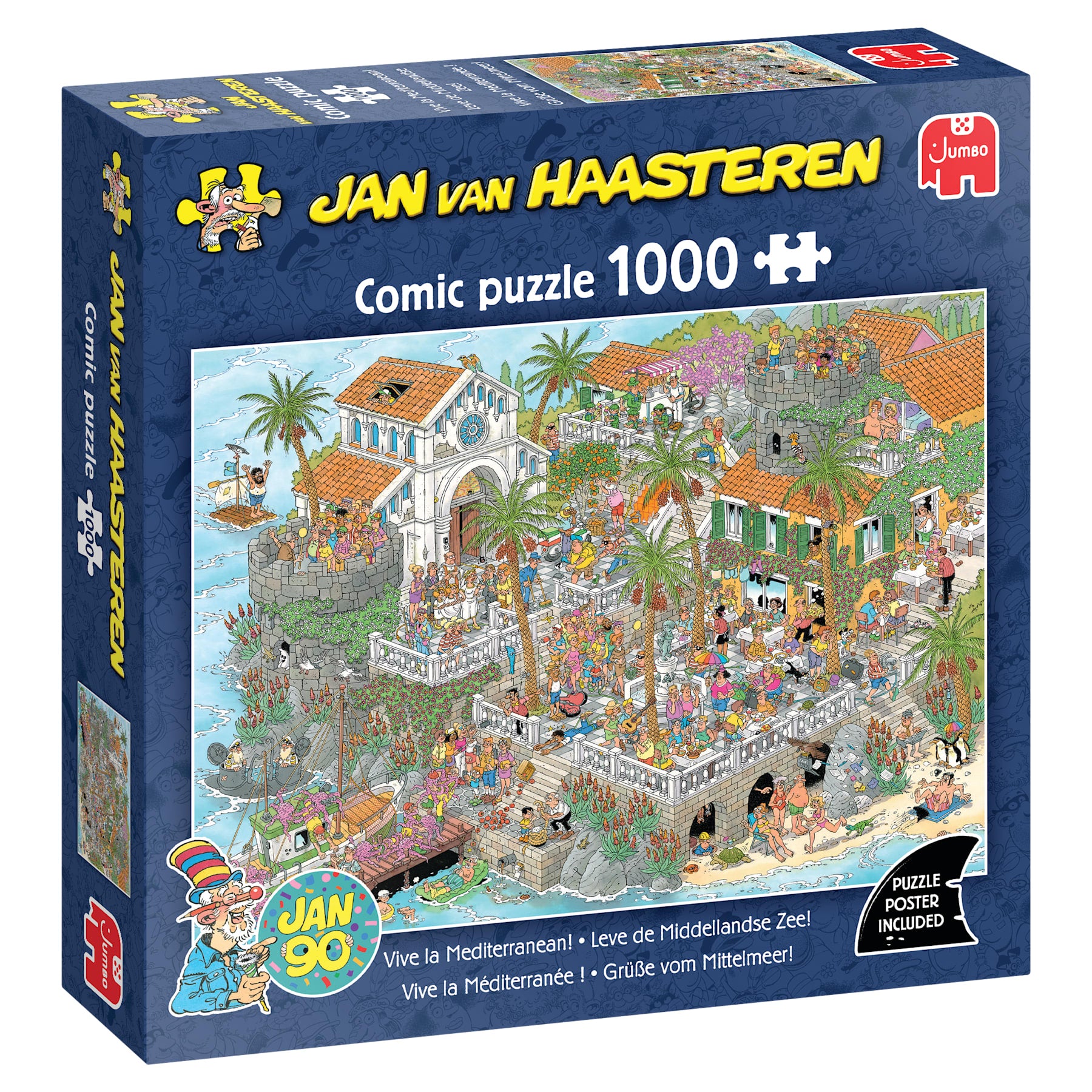 Jan van Haasteren - Vive la Mediterranean! (1000 pieces)