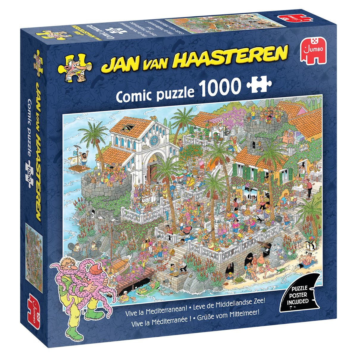 Jan van Haasteren - Vive la Mediterranean! (1000 pieces)