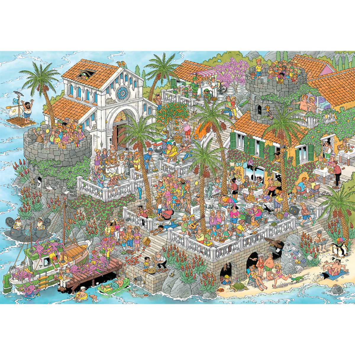 Jan van Haasteren - Vive la Mediterranean! (1000 pieces)