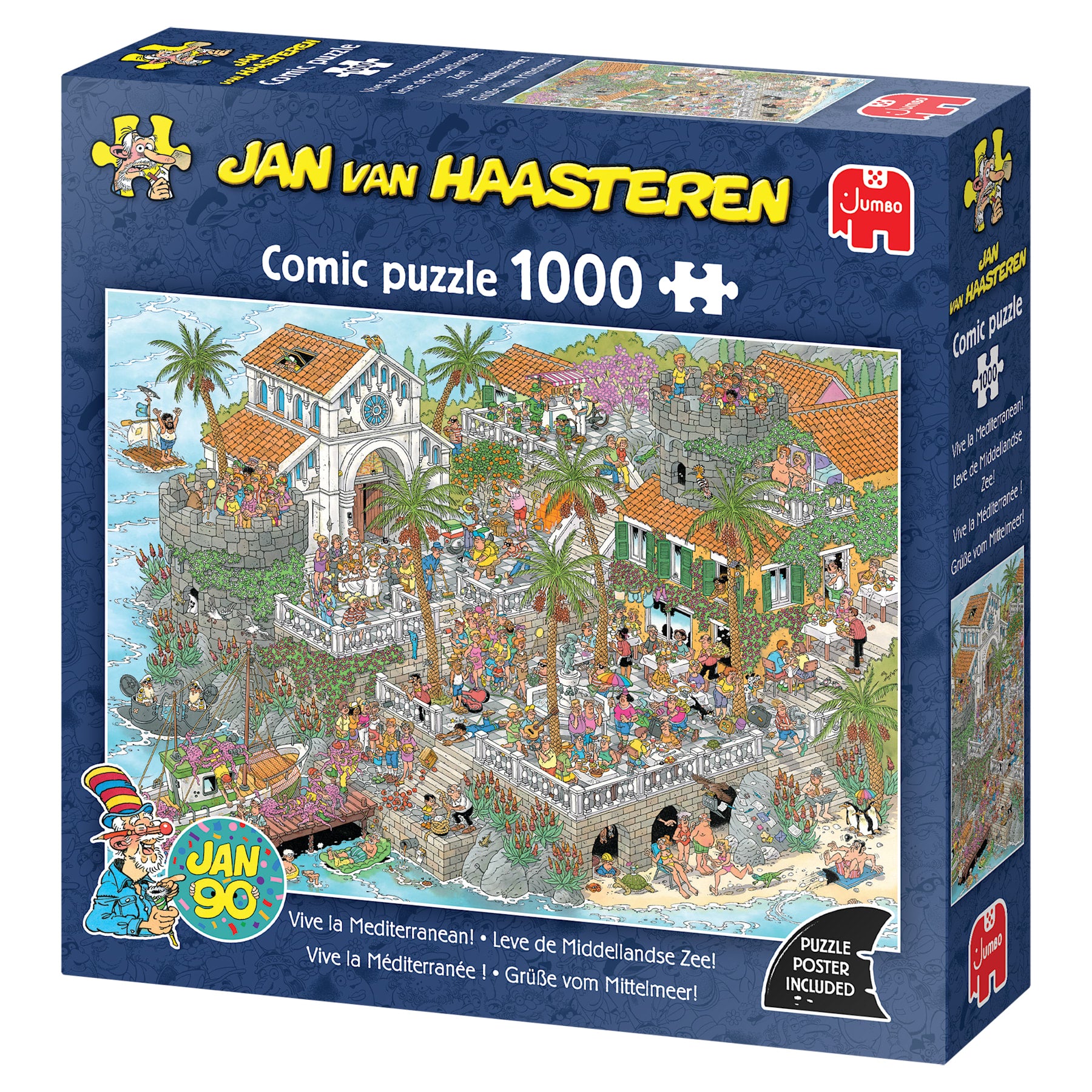 Jan van Haasteren - Vive la Mediterranean! (1000 pieces)