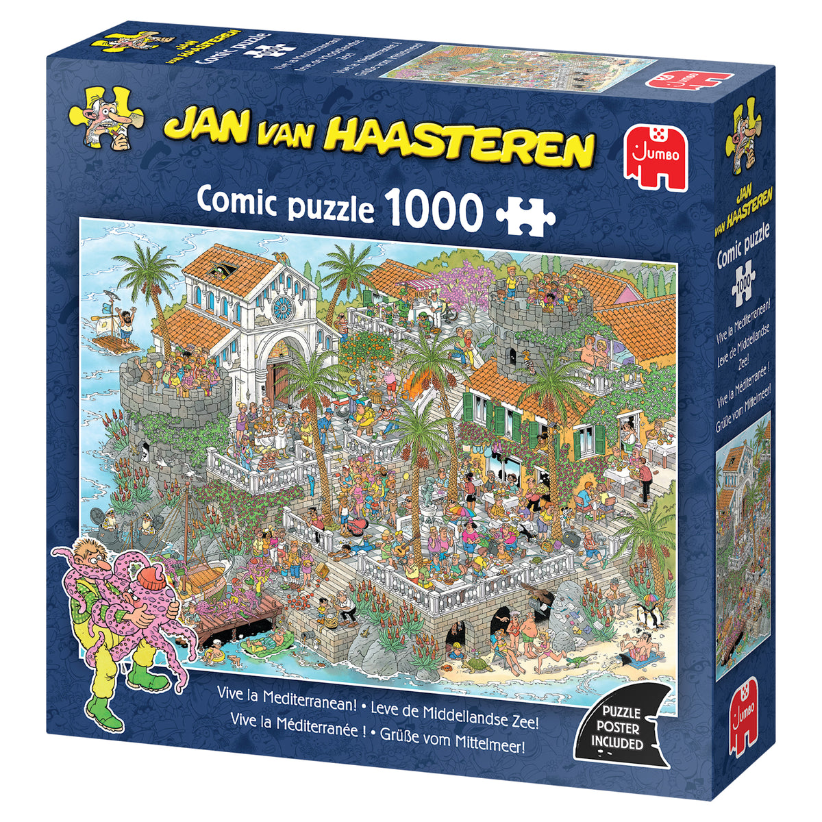 Jan van Haasteren - Vive la Mediterranean! (1000 pieces)