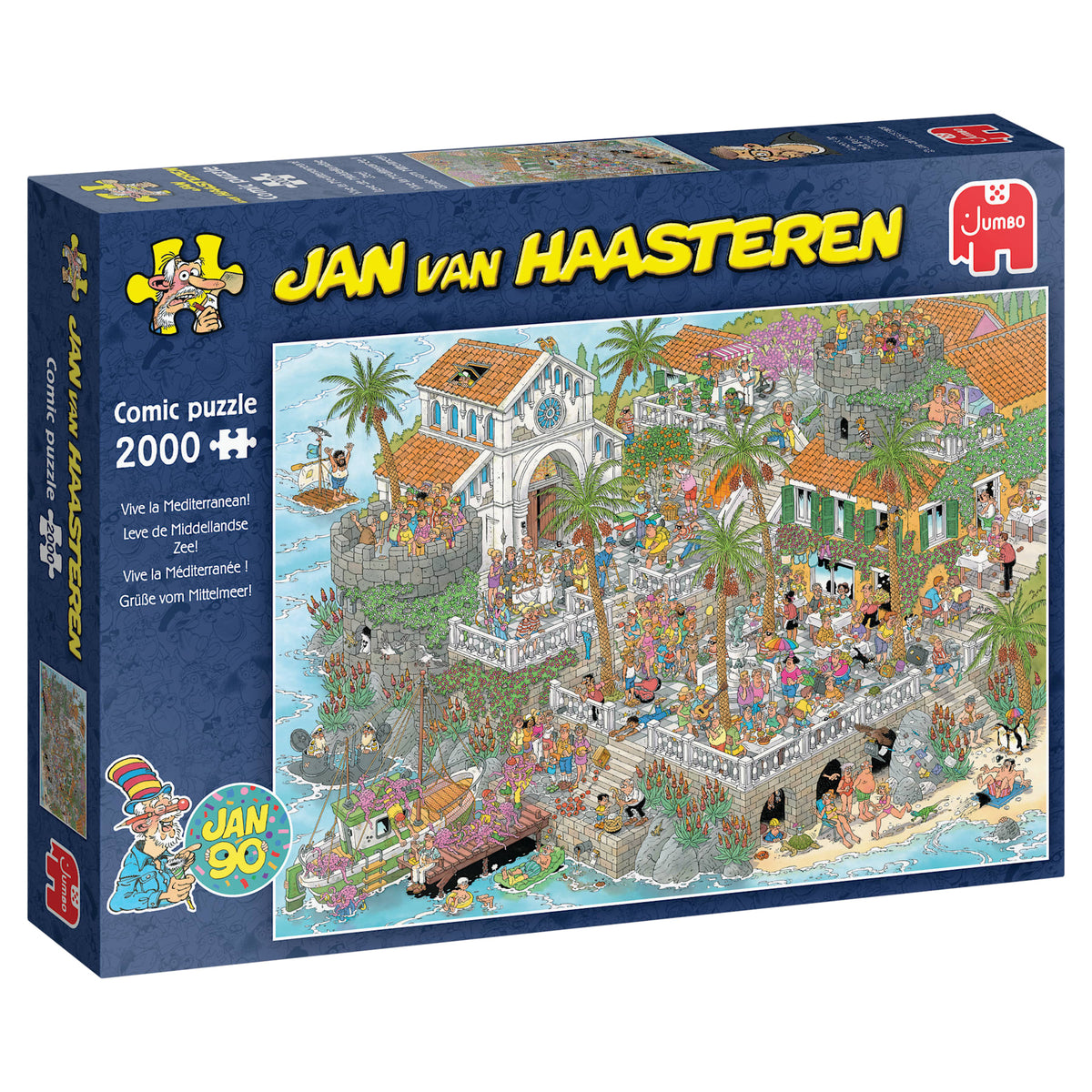 Jan van Haasteren - Vive la Mediterranean! (2000 pieces)