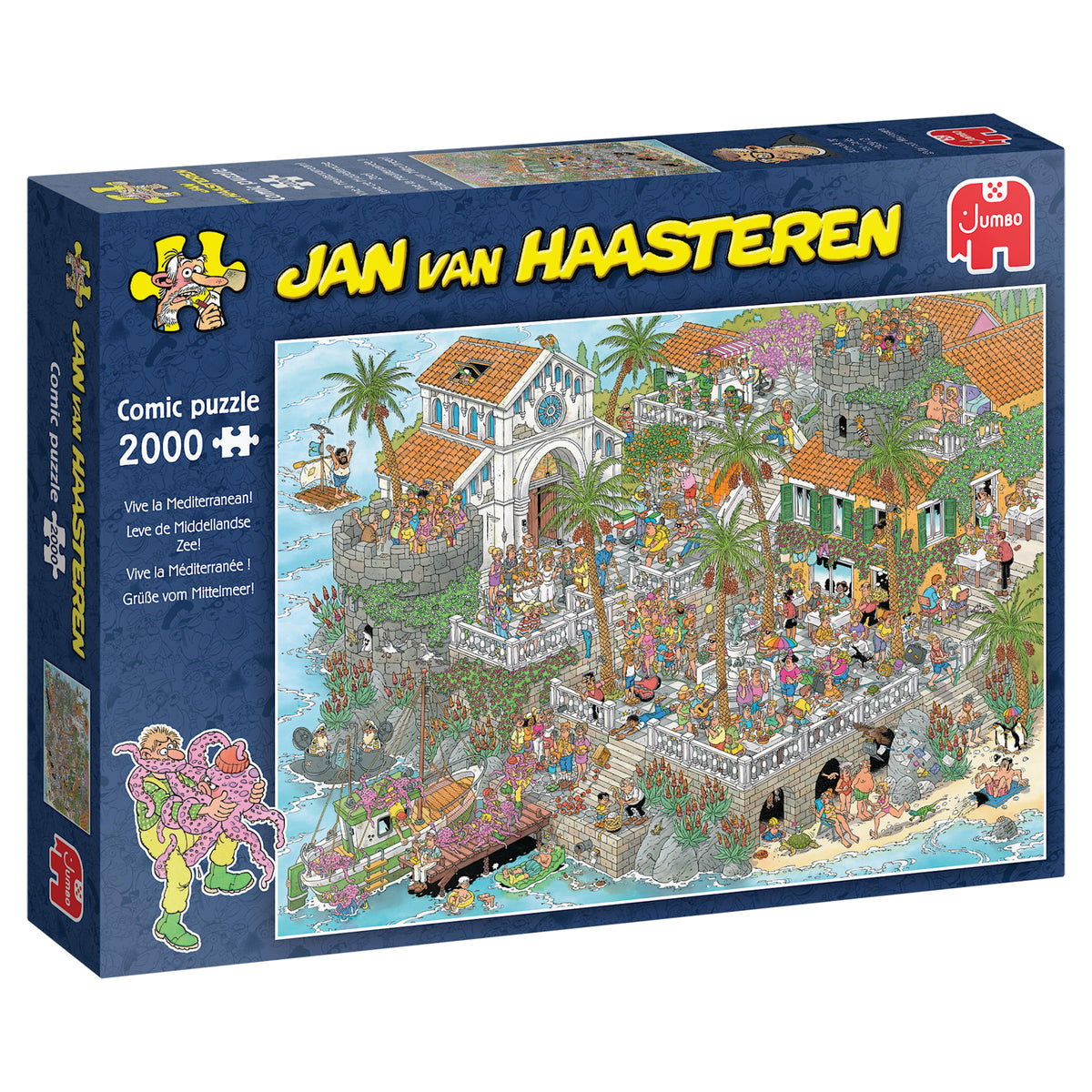 Jan van Haasteren - Leve de Middellandse Zee! (2000 pieces)