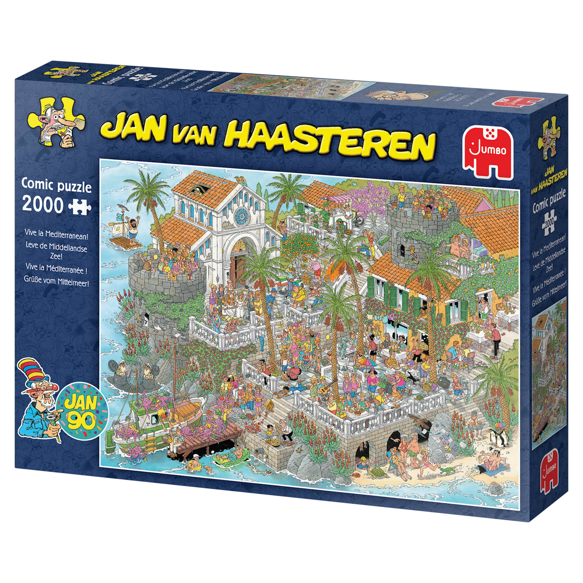 Jan van Haasteren - Vive la Mediterranean! (2000 pieces)