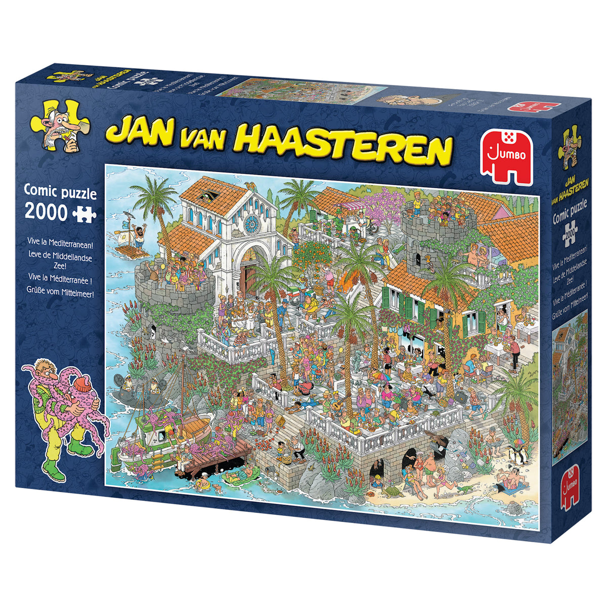 Jan van Haasteren - Leve de Middellandse Zee! (2000 pieces)