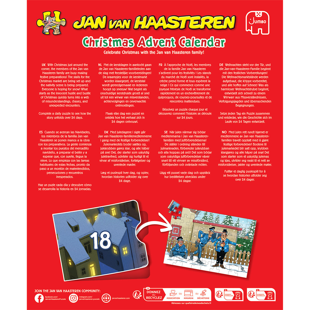 Jan van Haasteren Advent Calendar 2026