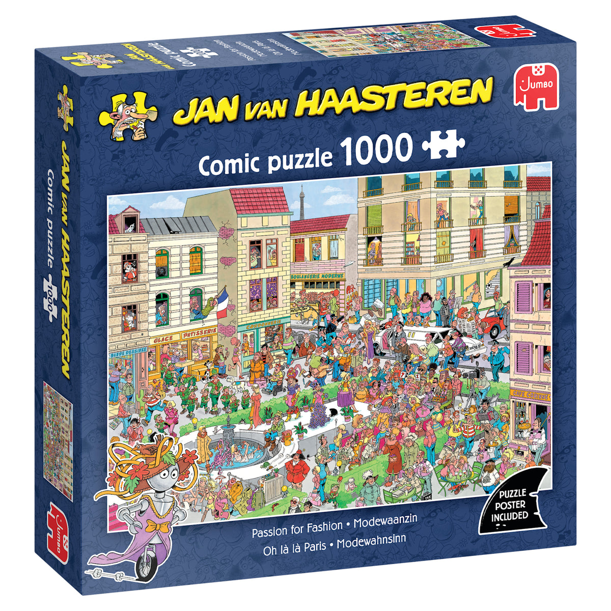 Jan van Haasteren - Passion for Fashion (1000 pieces)