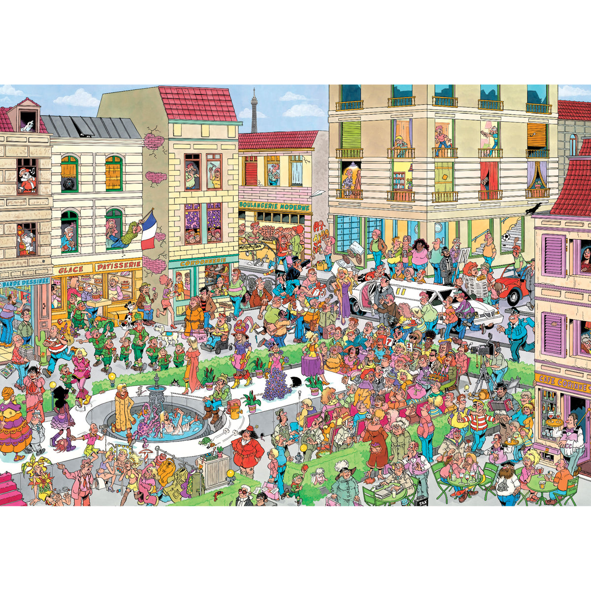 Jan van Haasteren - Passion for Fashion (1000 pieces)