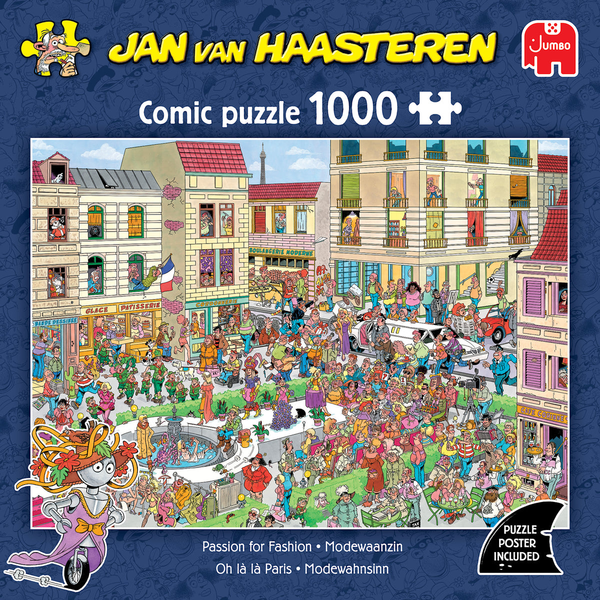 Jan van Haasteren - Passion for Fashion (1000 pieces)