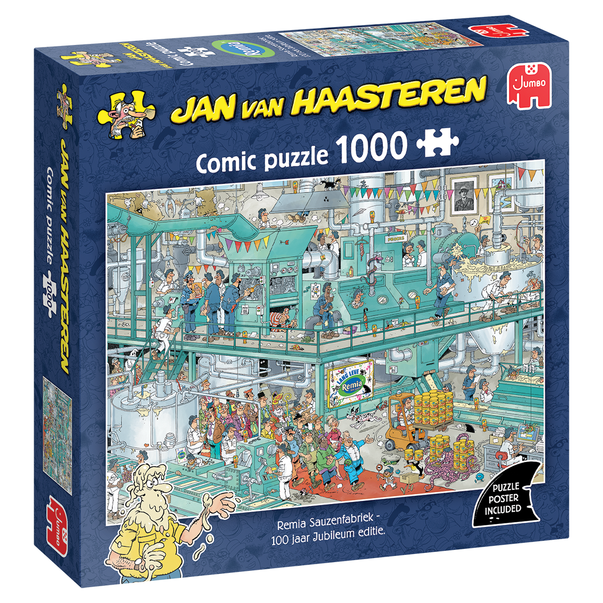 Jan van Haasteren - Remia Factory - 100th anniversary edition (1000 pieces)