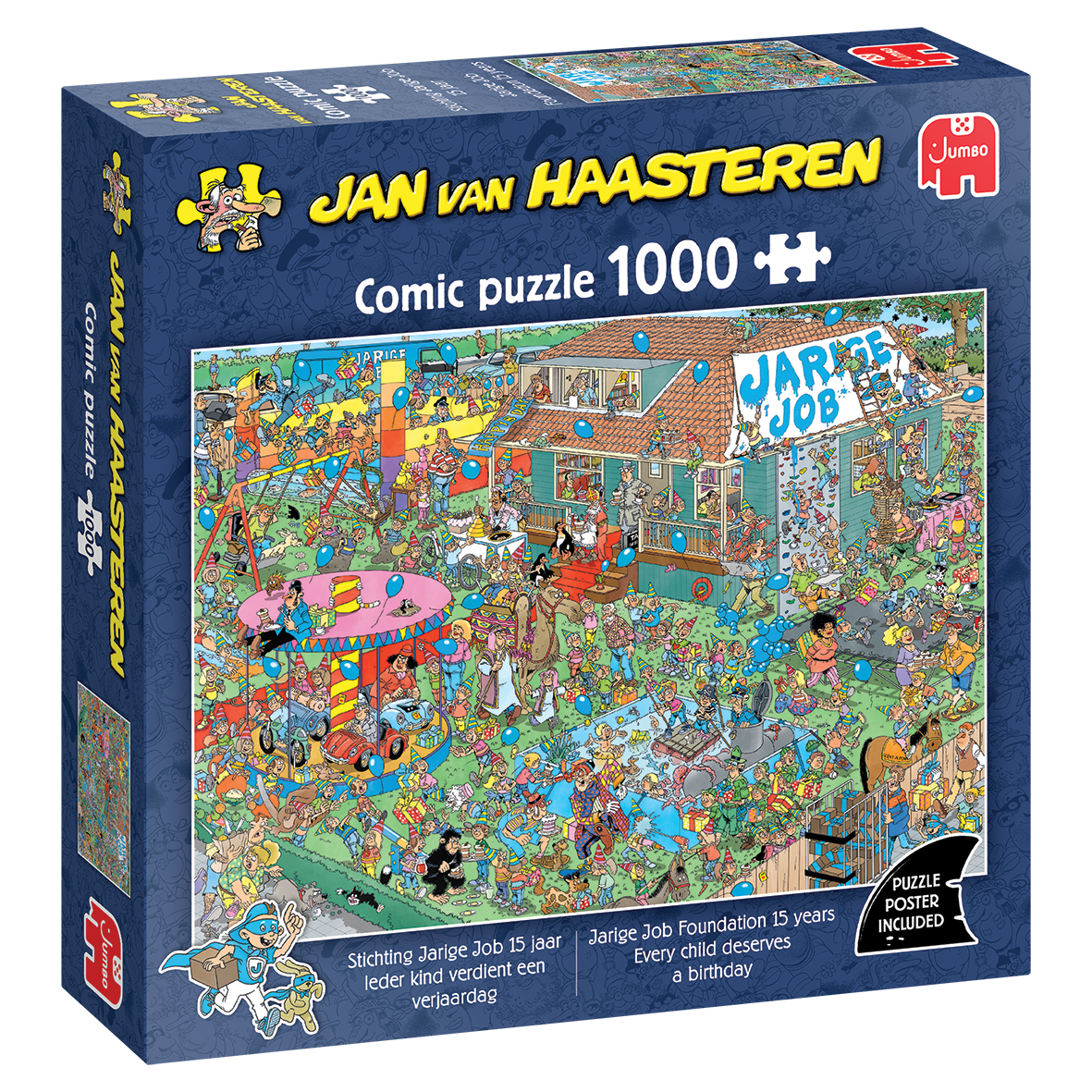 Jan van Haasteren - Jarige Job Foundation 15 years (1000 pieces)