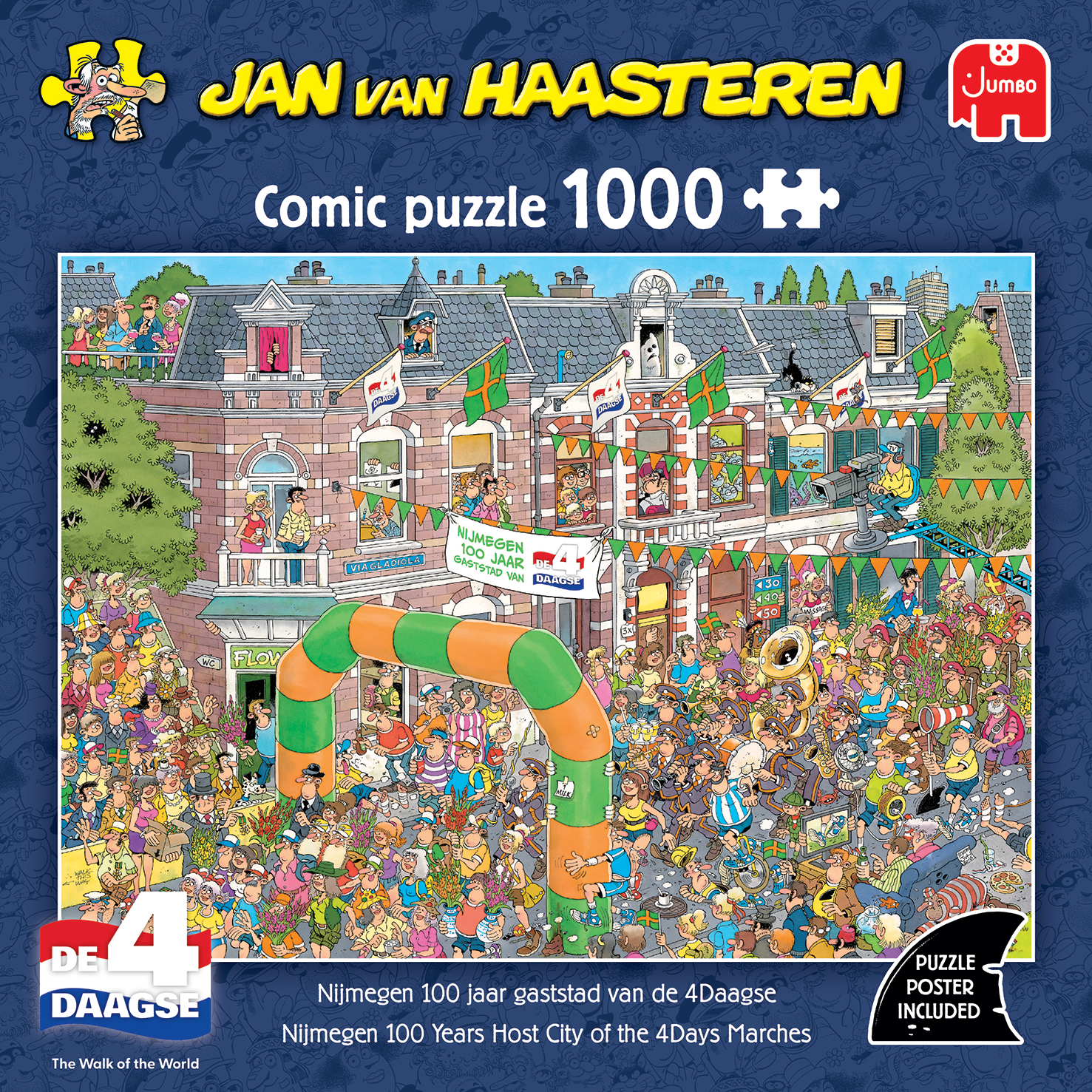 Jan van Haasteren - Nijmegen Vierdaagse special (1000 pieces)