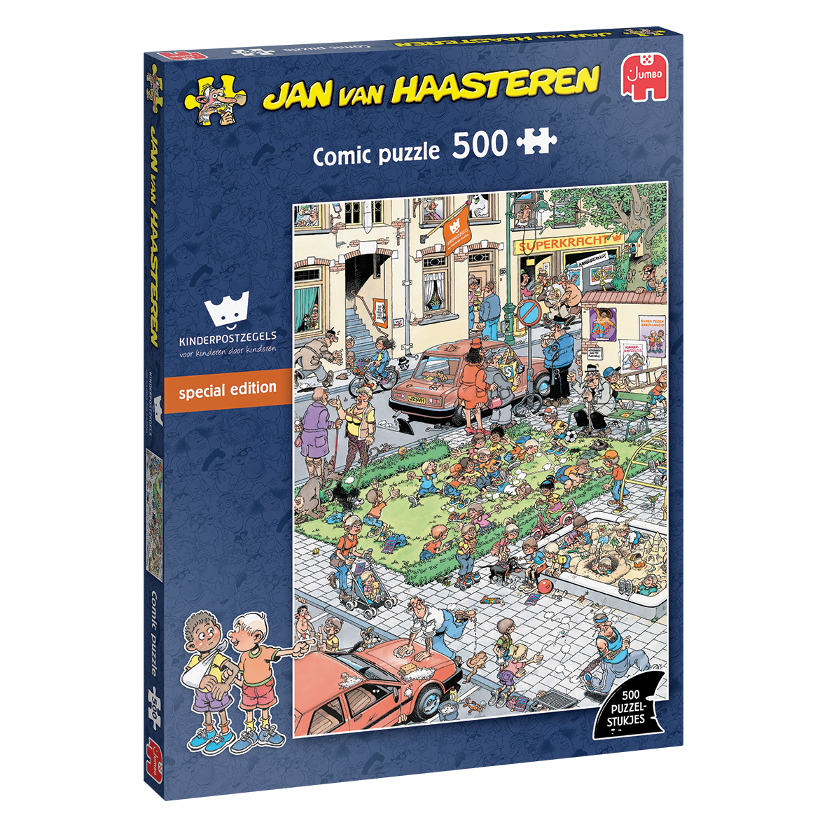 Puzzle Jan Van Haasteren - Festival De Verano 1000 Piezas, Humorístico Y Detallado, Cartón Reciclado