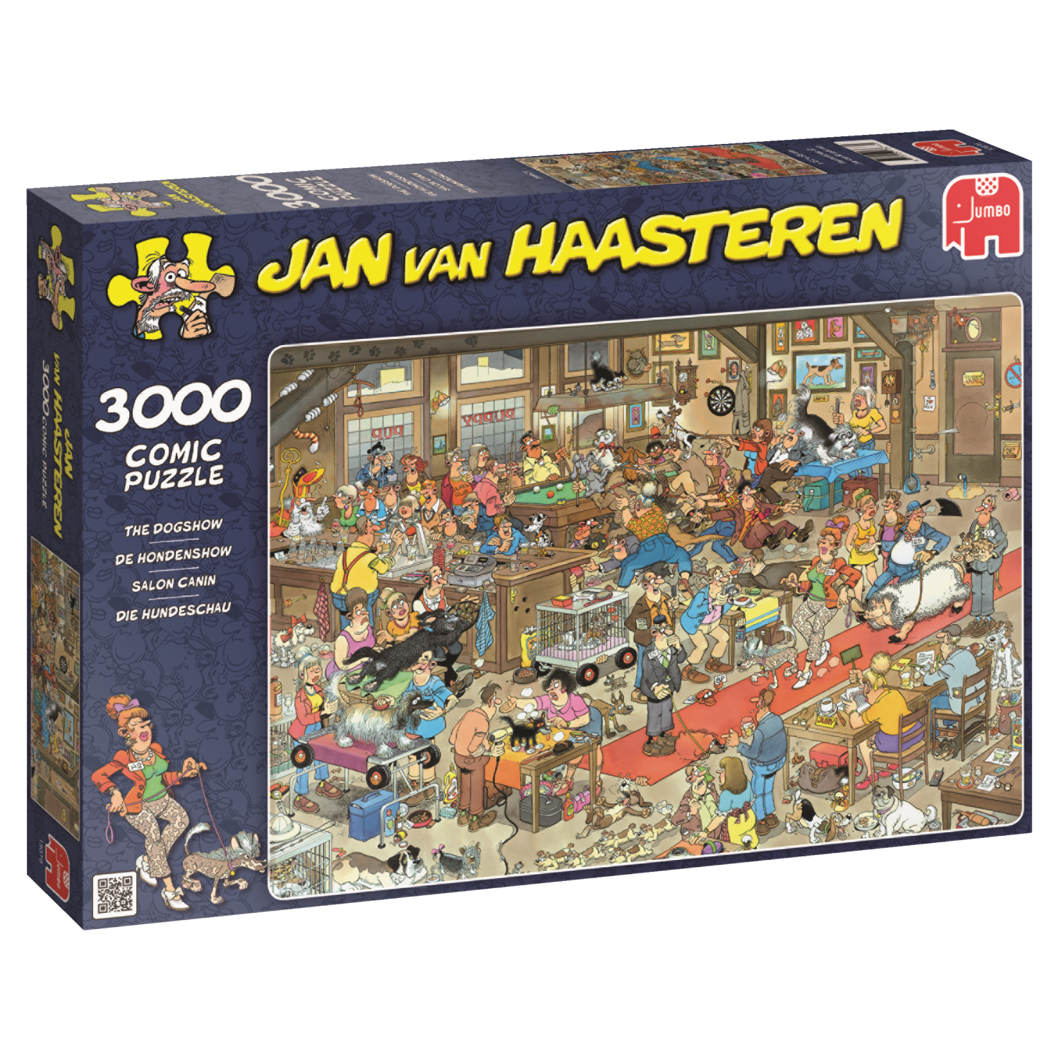 Jan van Haasteren - The Dog Show (3000 pieces)
