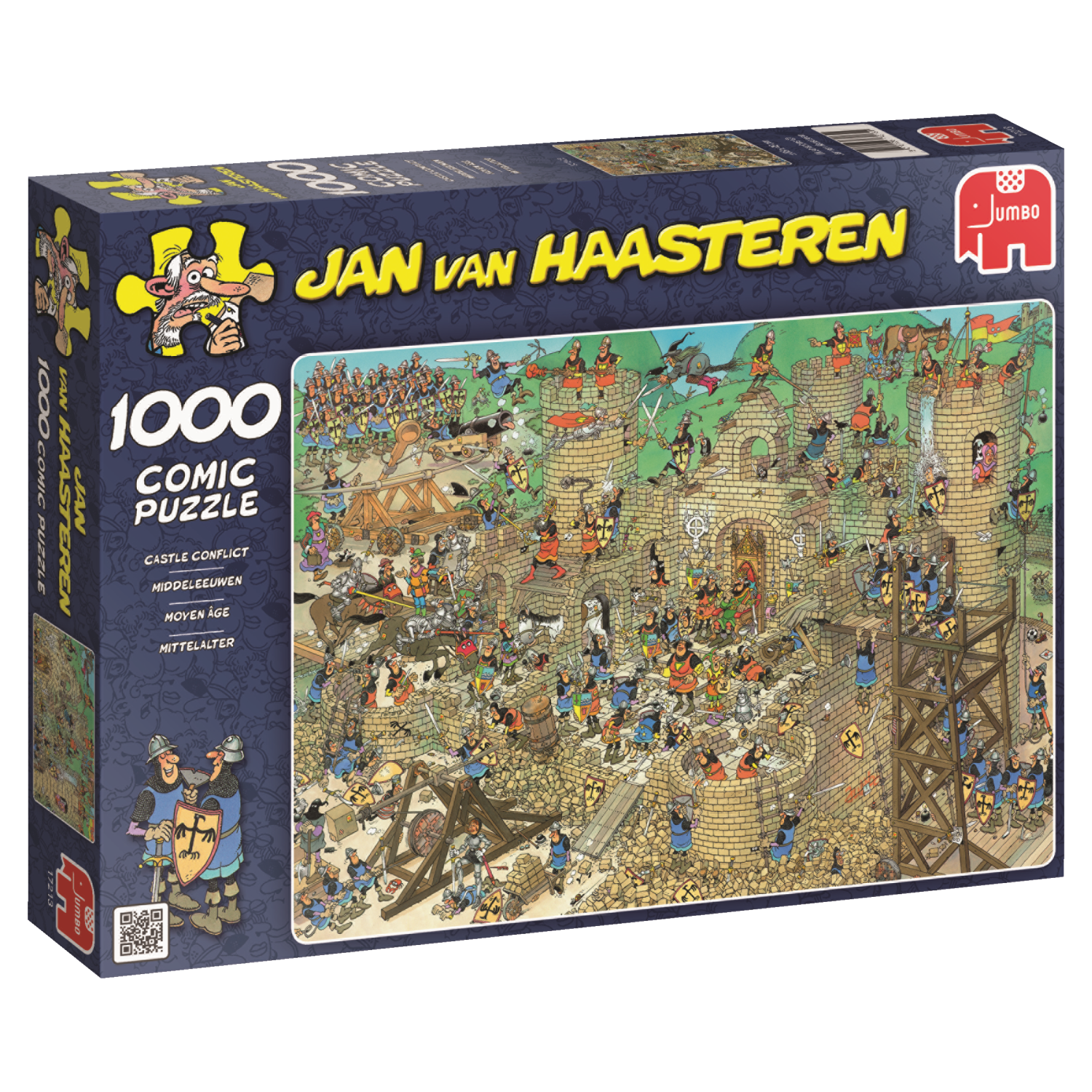 Jan van Haasteren - Castle Conflict (1000 pieces)