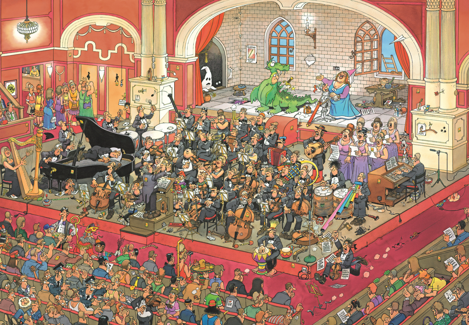 Jan van Haasteren - De Opera (1000 stukjes)