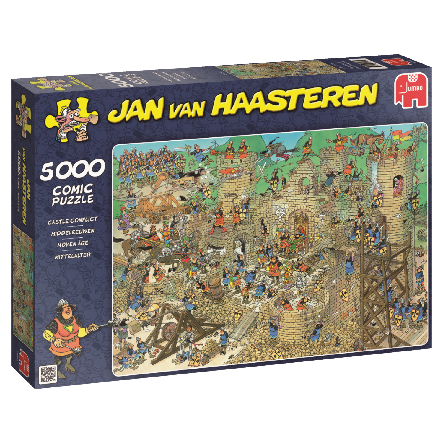 Jan van Haasteren - Castle Conflict (5000 pieces)