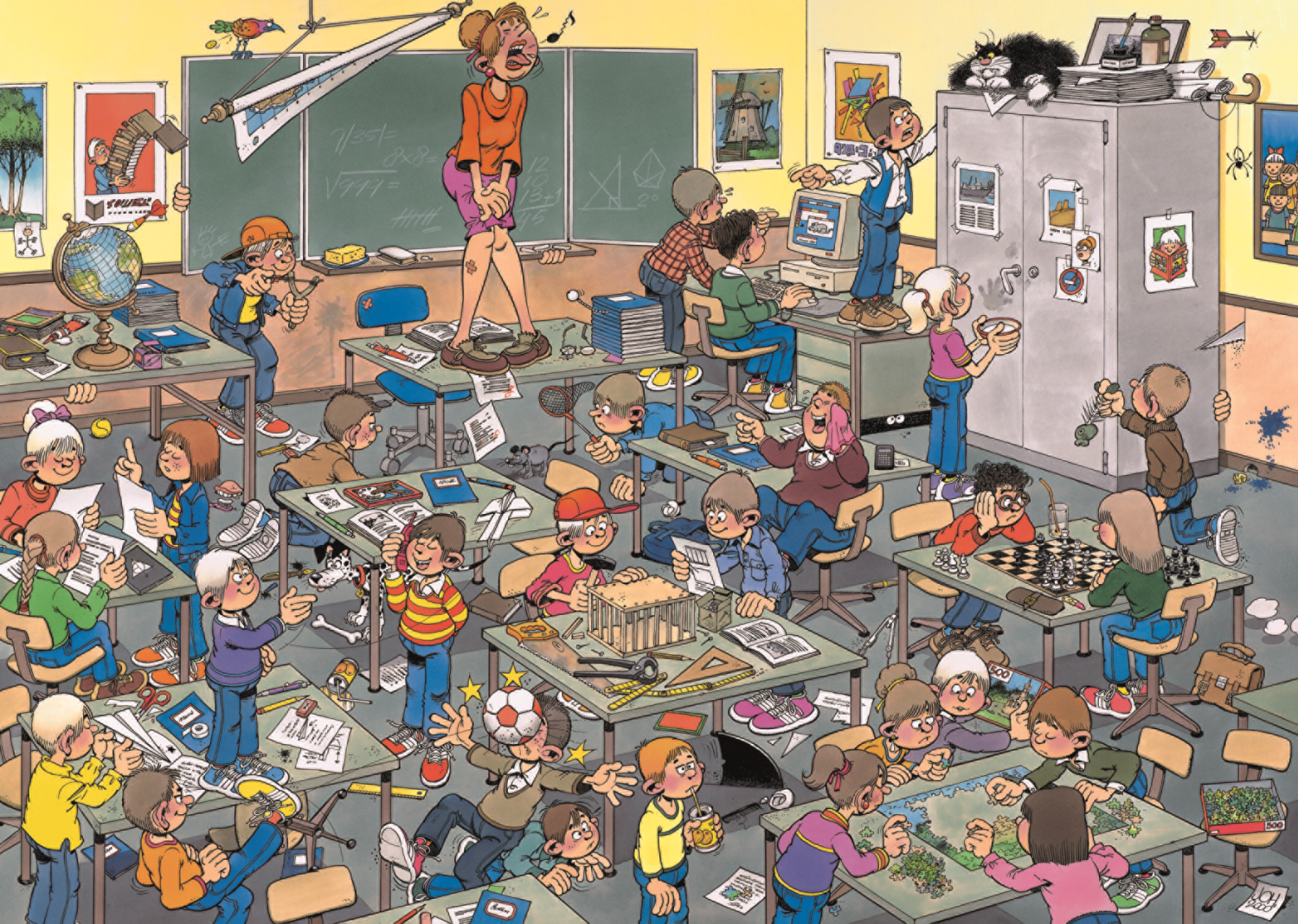 Jan van Haasteren - Find the Mouse! (500 pieces)