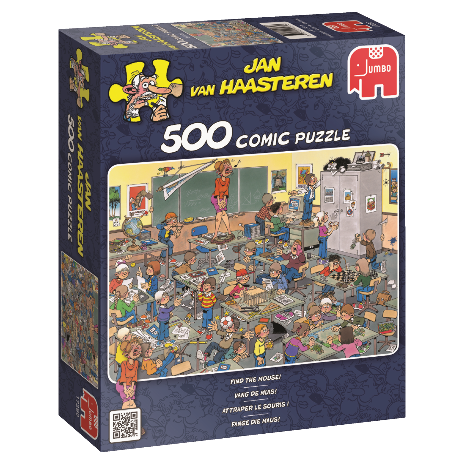 Jan van Haasteren - Find the Mouse! (500 pieces)