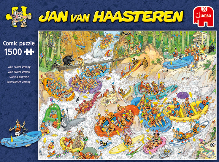 Jan van Haasteren - Wild Water Rafting (1500 pieces)
