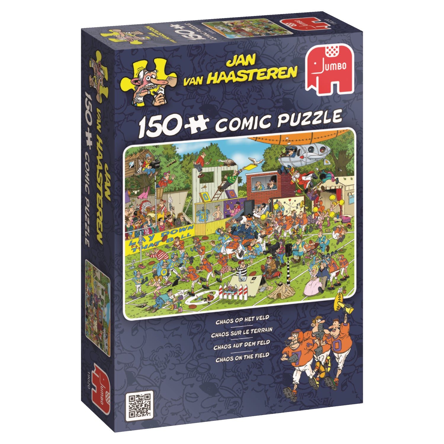 Jan van Haasteren - Chaos on the Field (150 pieces)