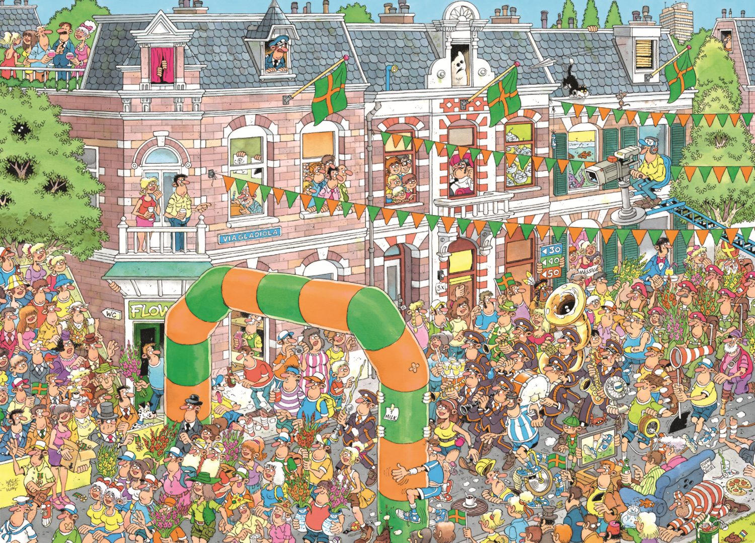 Jan van Haasteren - Nijmegen Marches (1000 pieces)