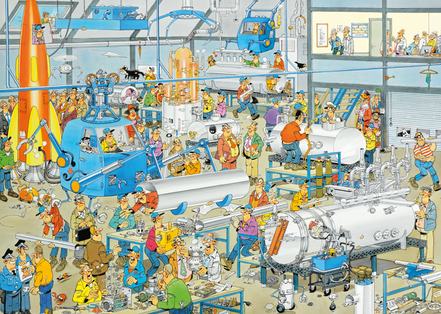 Jan van Haasteren - Technical Highlights (1000 pieces)