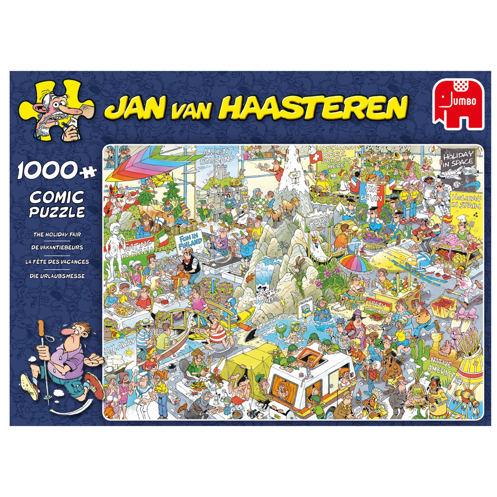 Jan van Haasteren - The Holiday Fair (1000 pieces)