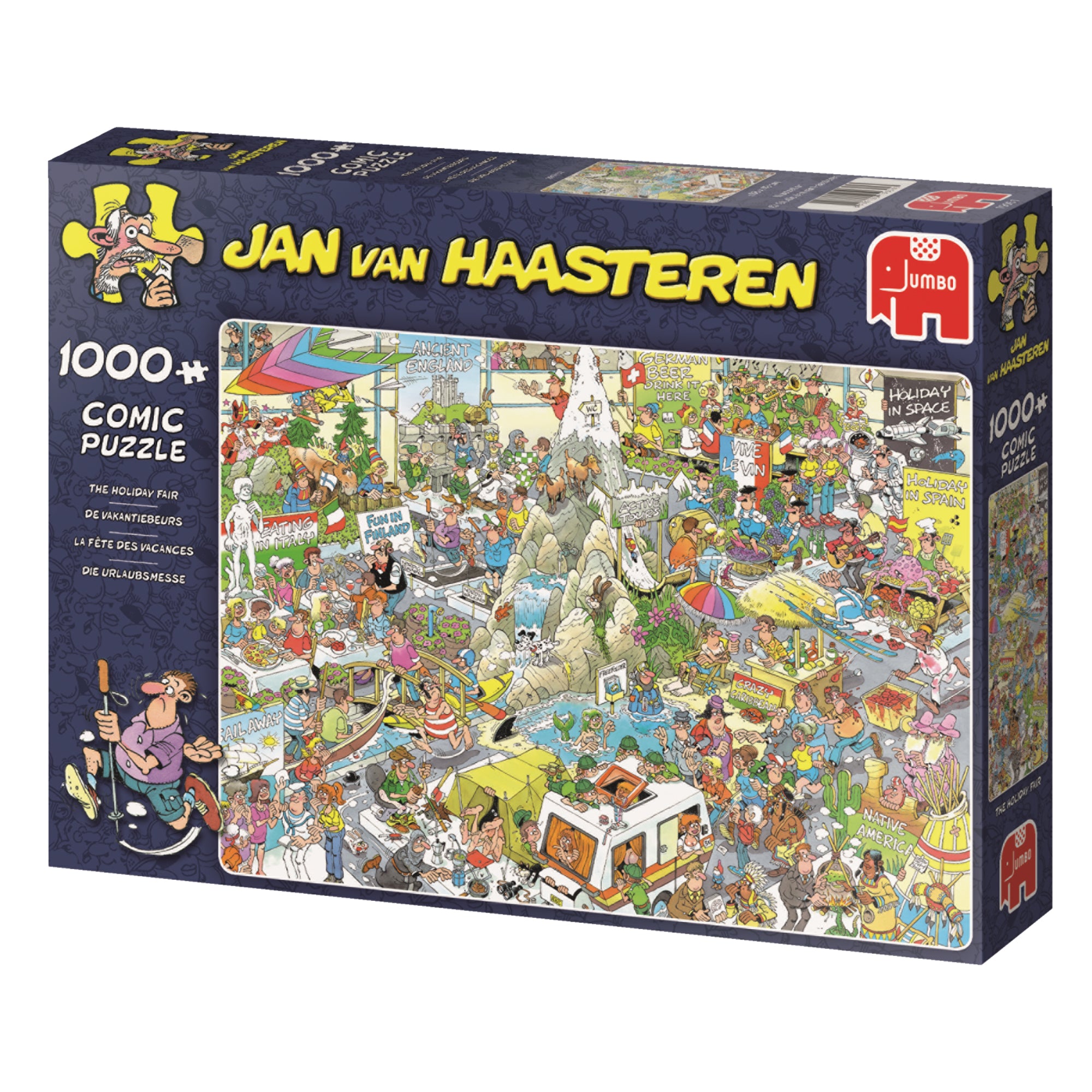 Jan van Haasteren - The Holiday Fair (1000 pieces)