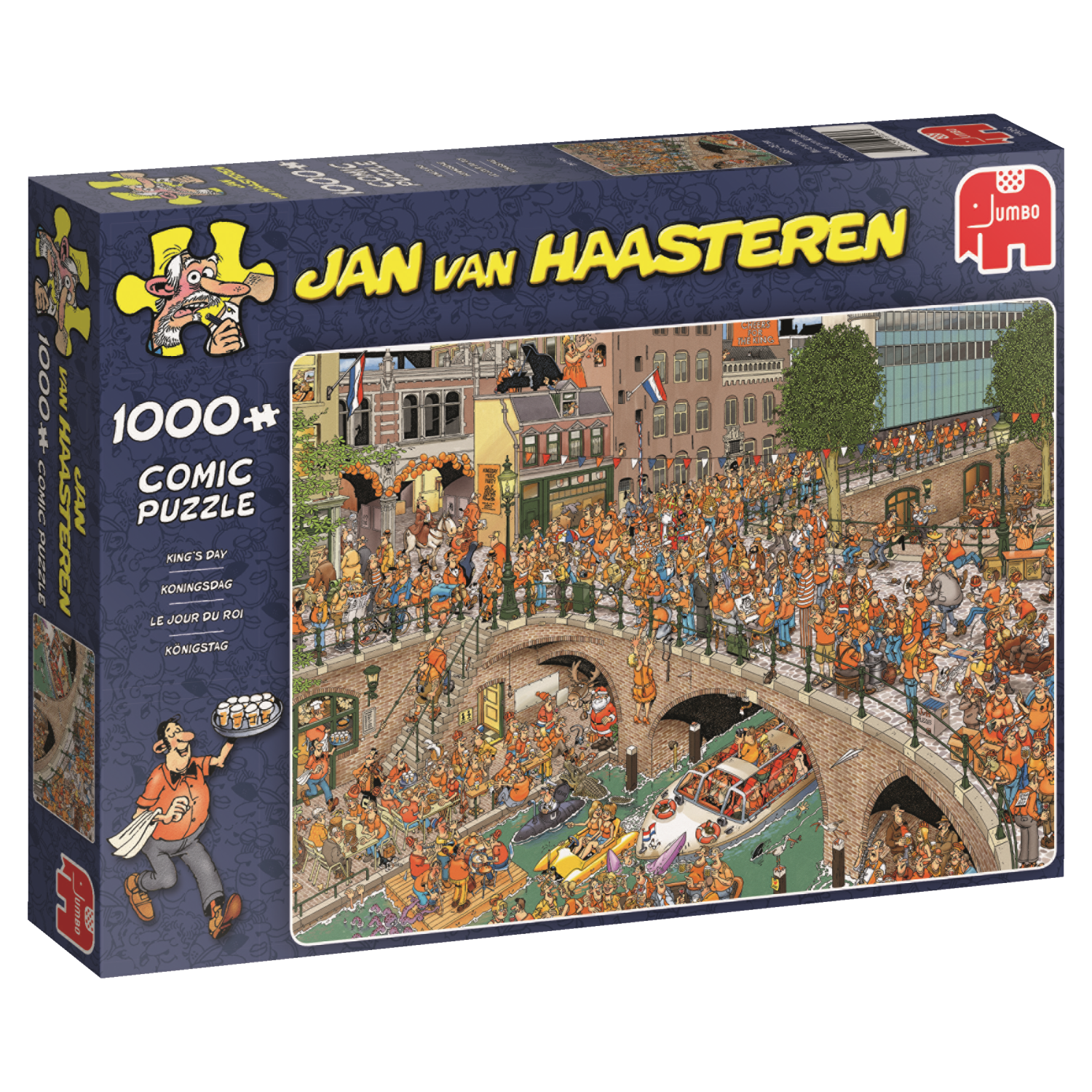 Jan van Haasteren - King's Day (1000 pieces)